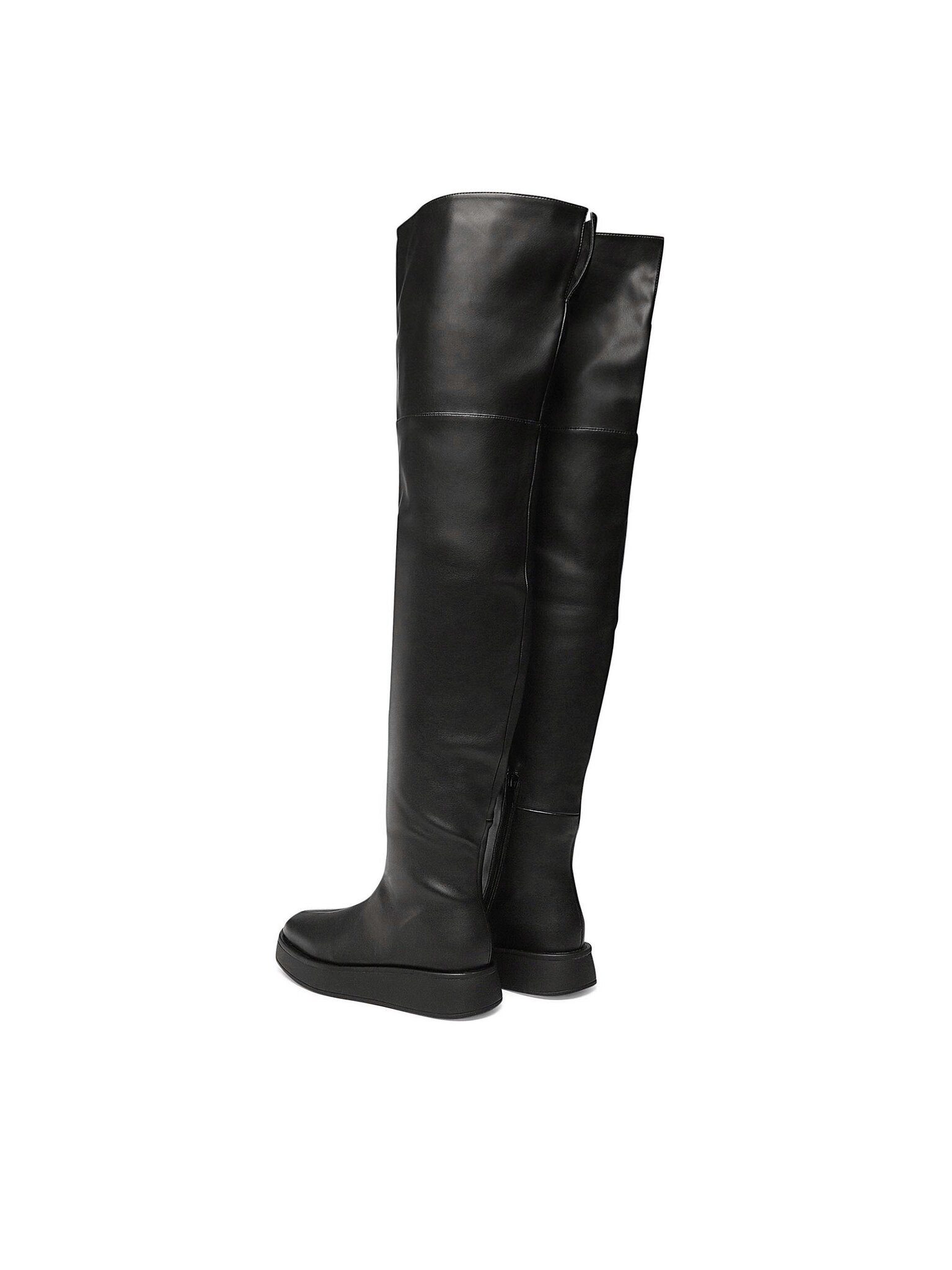 Jenny Fairy Overknees ENERGY-02HZ Schwarz Overkneestiefel
