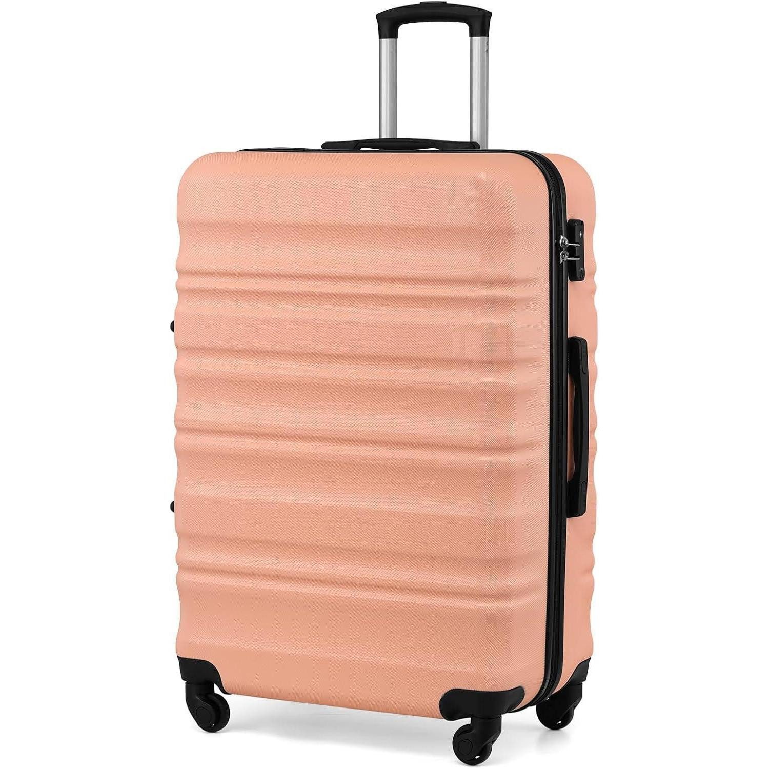 Hartschalen-Trolley Hartschalen-Koffer Trolley Rollkoffer Reisekoffer mit TSA-Schloss und