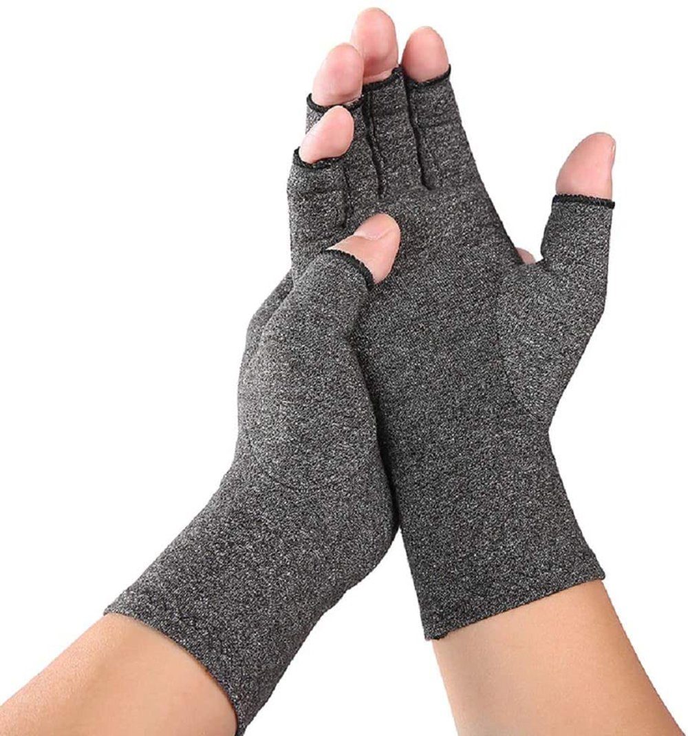 Handschuhe Trainingshandschuhe Design Alster Arthritis Schmerzlinderung, Herz Alster A0248 in für Fingerlos, sportlichem Herz