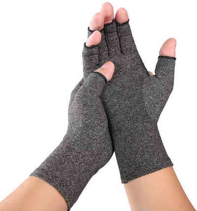 Alster Herz Trainingshandschuhe Arthritis Handschuhe für Schmerzlinderung, Fingerlos, A0248 in sportlichem Design