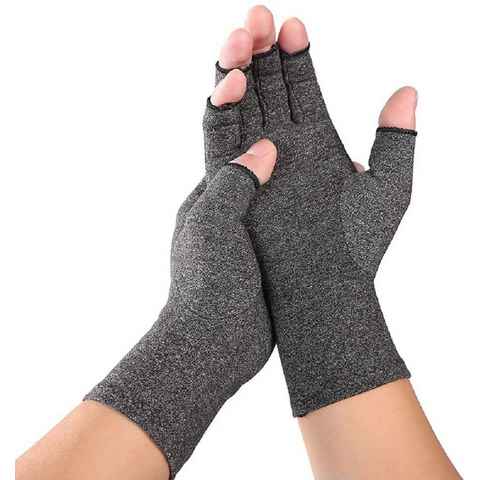 Alster Herz Trainingshandschuhe Arthritis Handschuhe für Schmerzlinderung, Fingerlos, A0248 in sportlichem Design