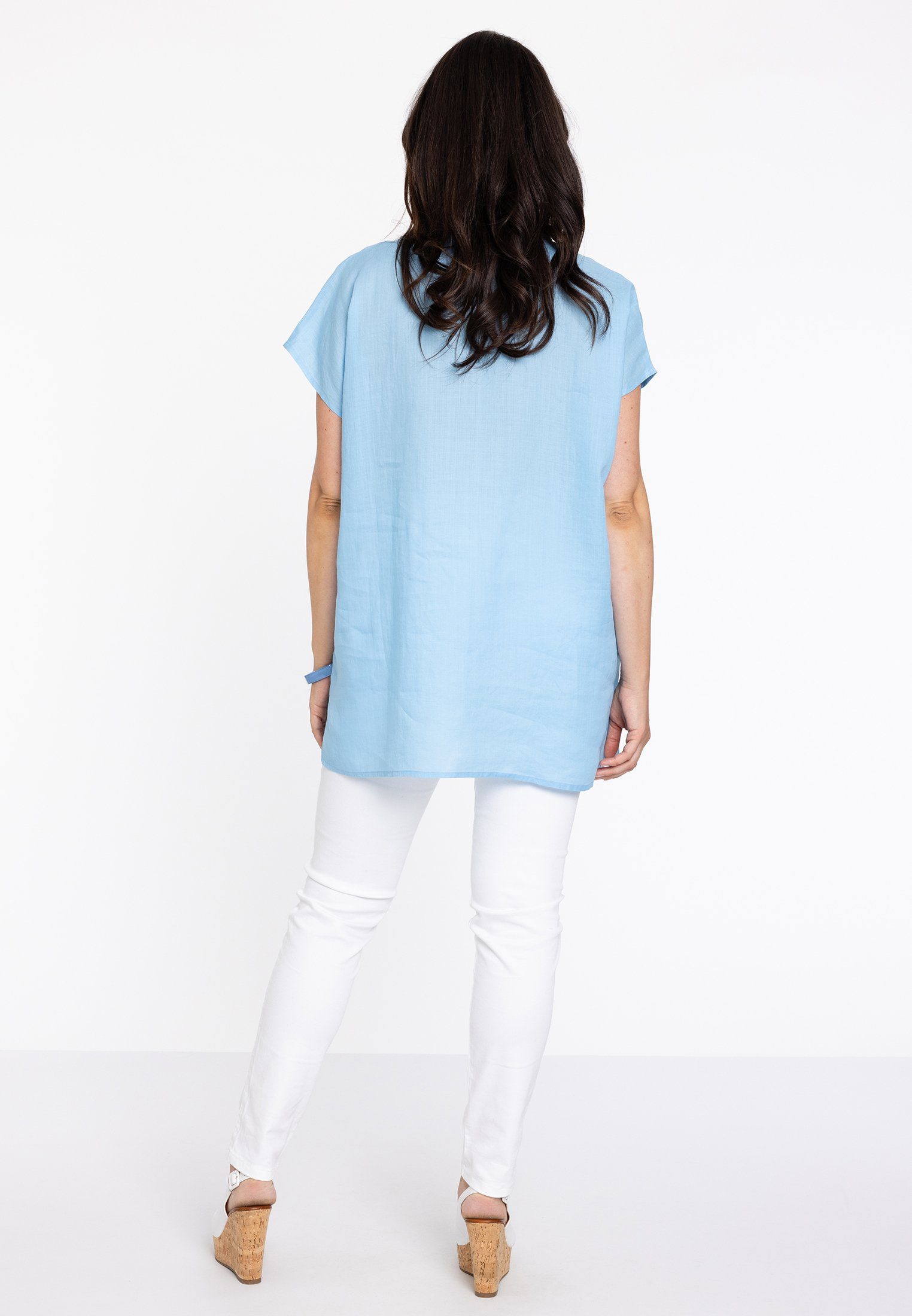 YOEK Blusentop Damen Bluse Große Größen