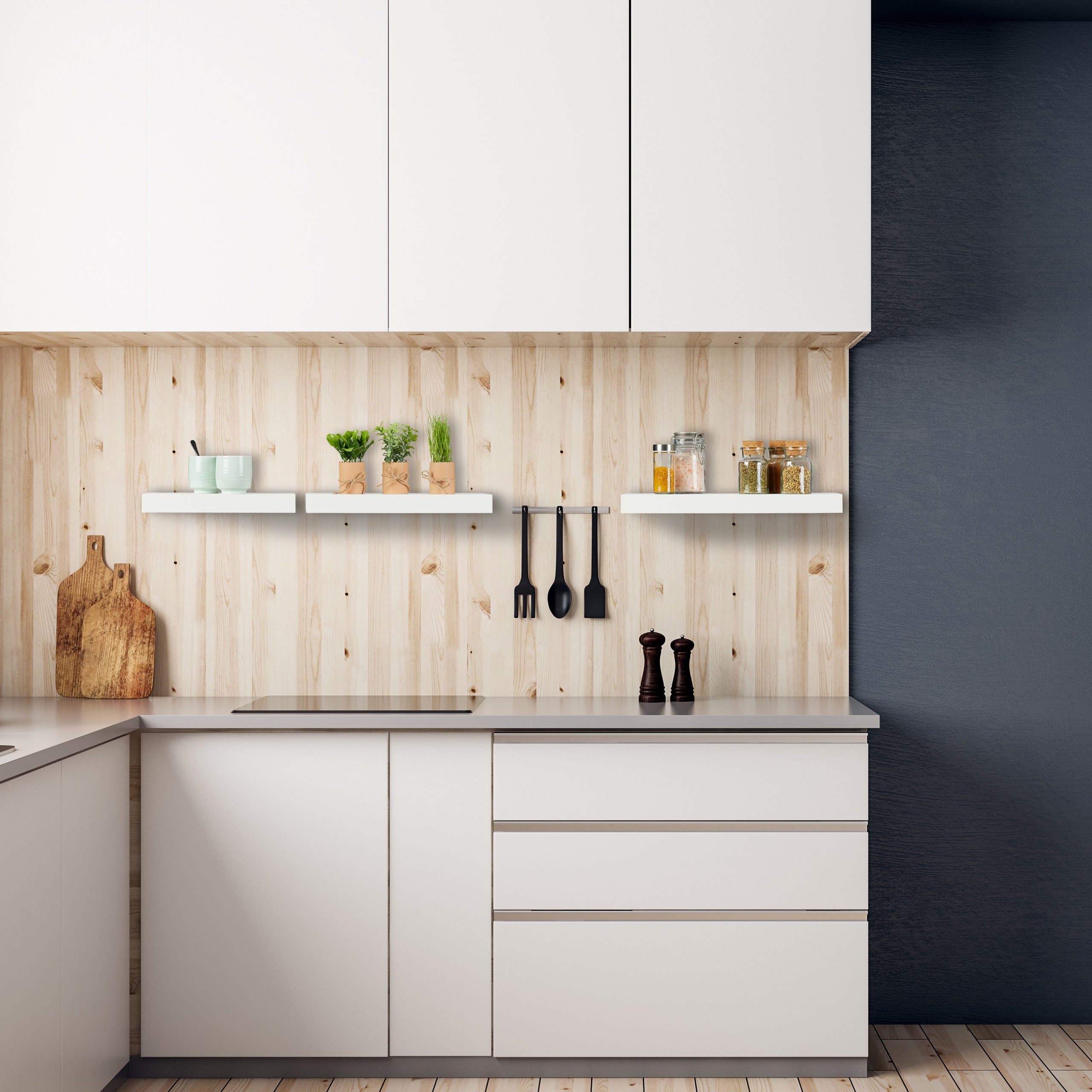 relaxdays Wandregal 3er Set günstig online kaufen