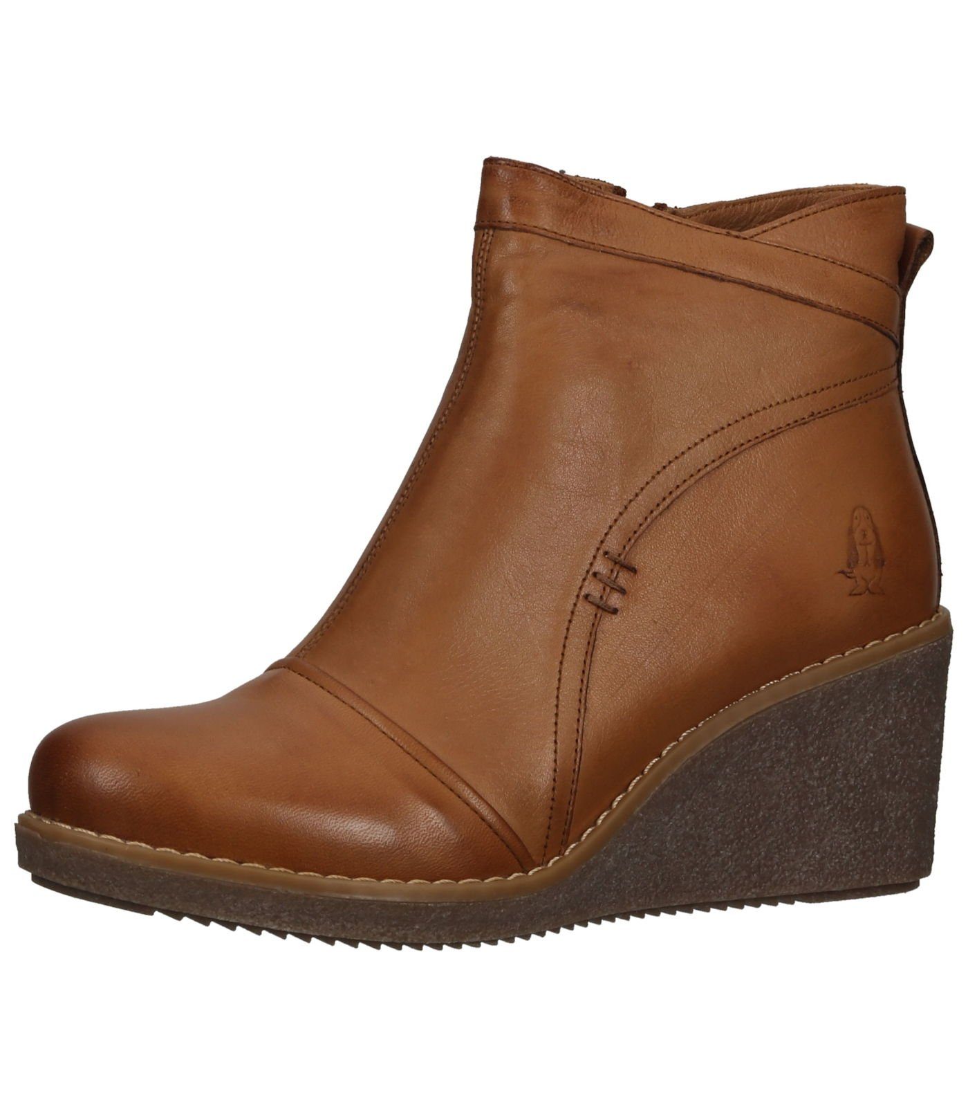 Hush Puppies Stiefelette Leder Keilstiefelette