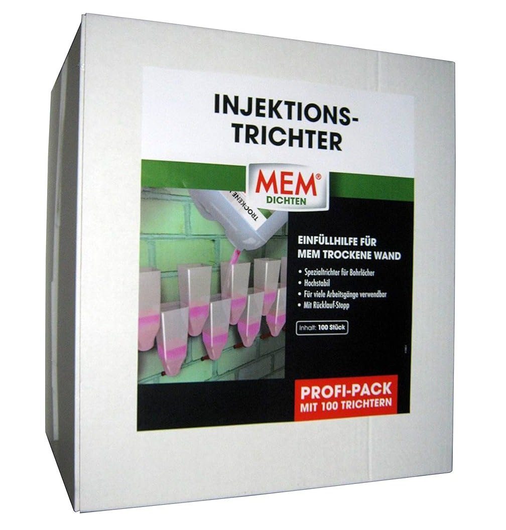MEM Bauchemie Duschdichtung MEM Injektionstrichter 100er Set