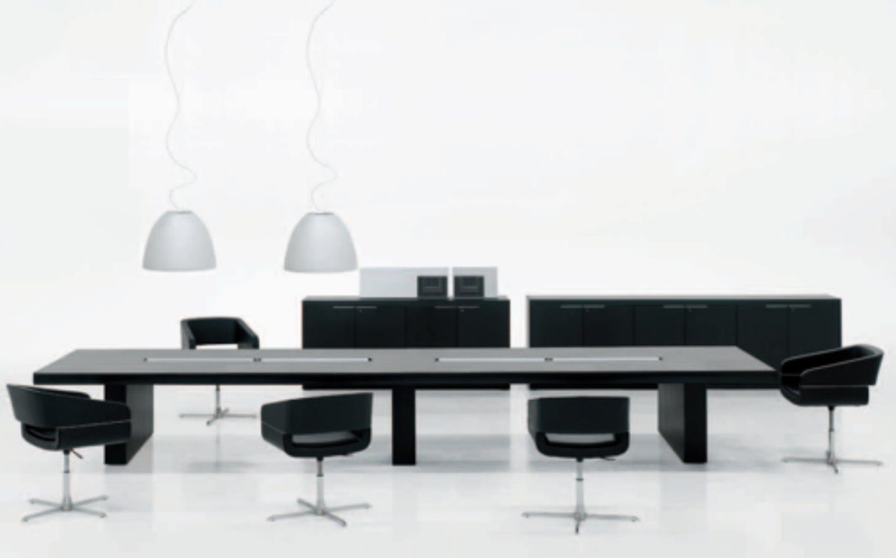 JVmoebel Konferenztisch, Tisch Bürotisch Besprechungs Design Büro Holz Konferenztisch
