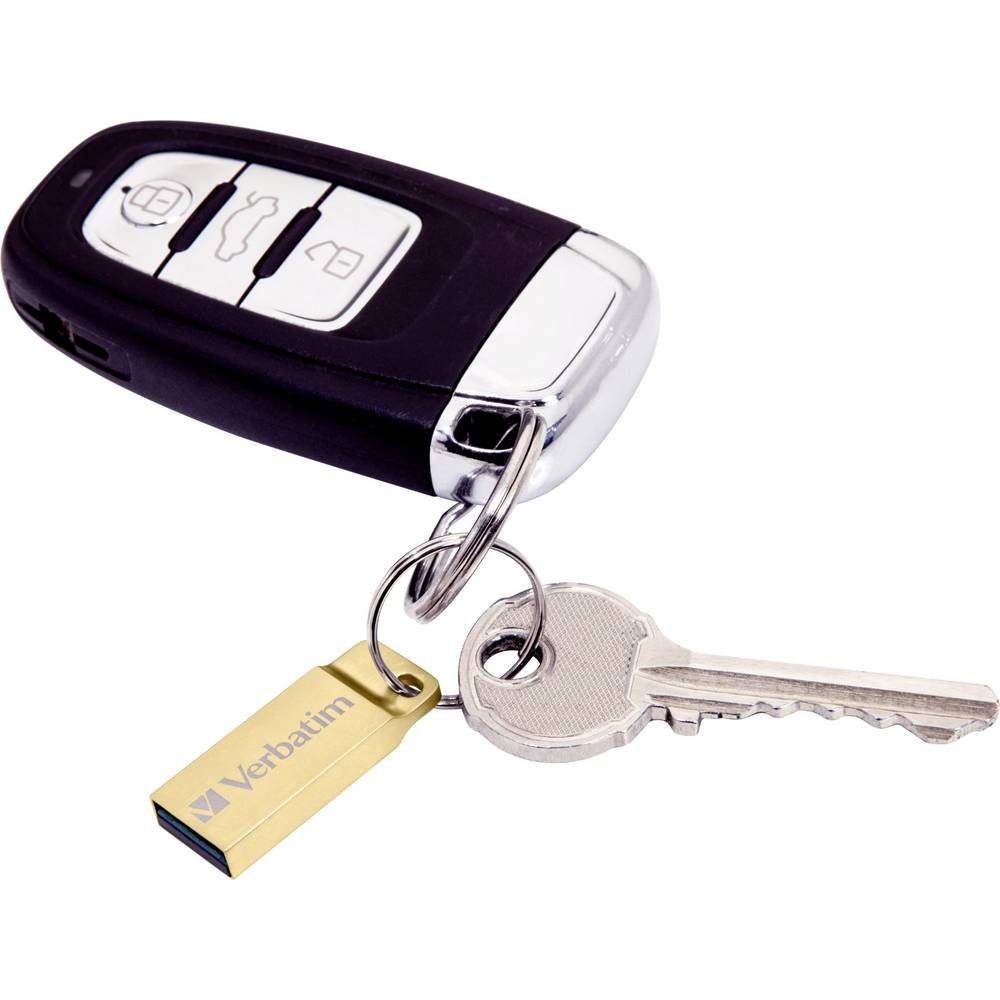Verbatim USB-Stick Metal Executive 64GB USB 3.0 99106 USB-Stick (Metall-Gehäuse)