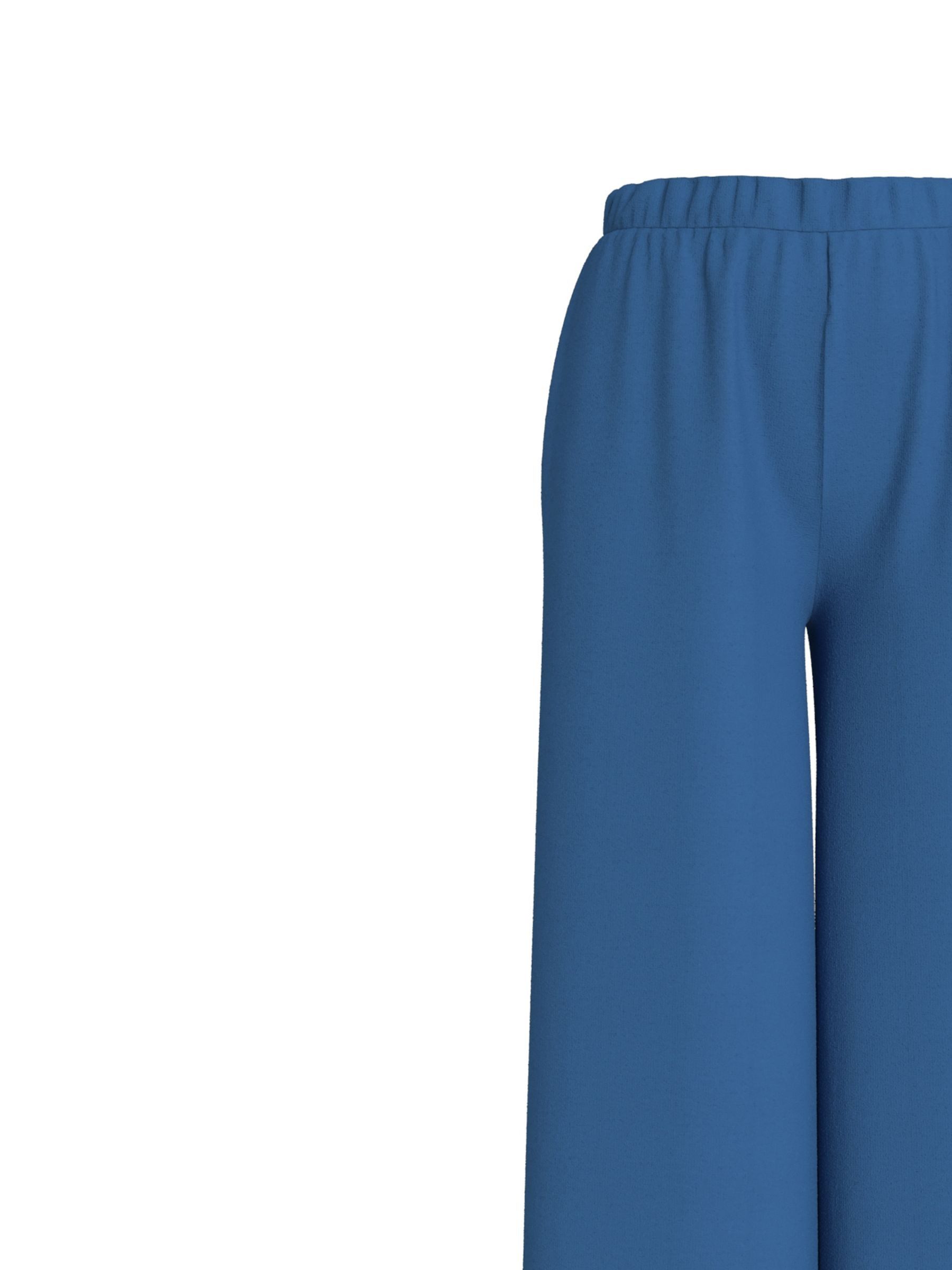 Vila Stoffhose Weites Design mit elastischem Bund, lockerer Schnitt VISIFFI CULOTTE PANTS/LC