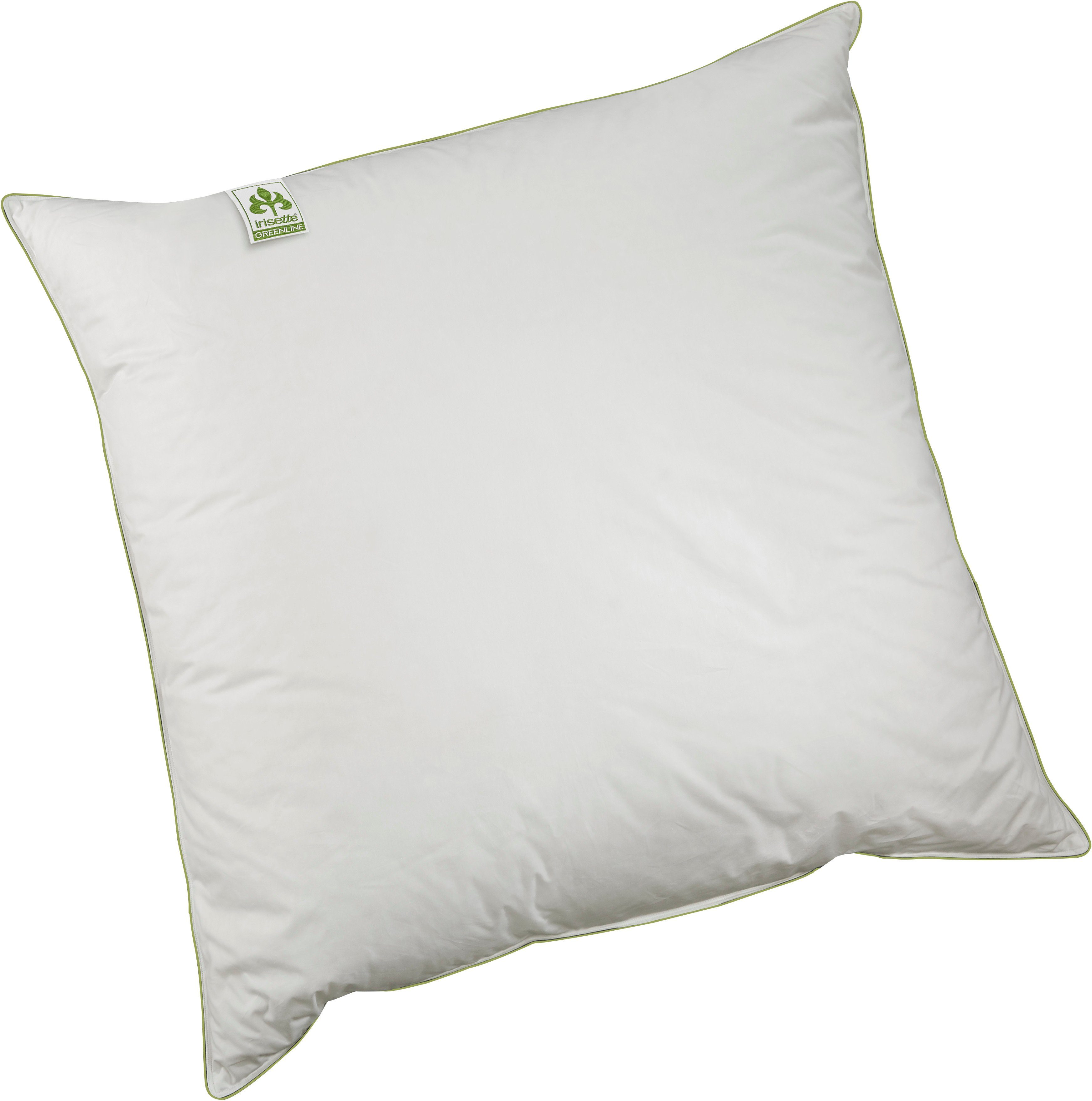 irisette GREENLINE Gänsefederkopfkissen / Gänsedaunenkopfkissen - 3 Kammer günstig online kaufen