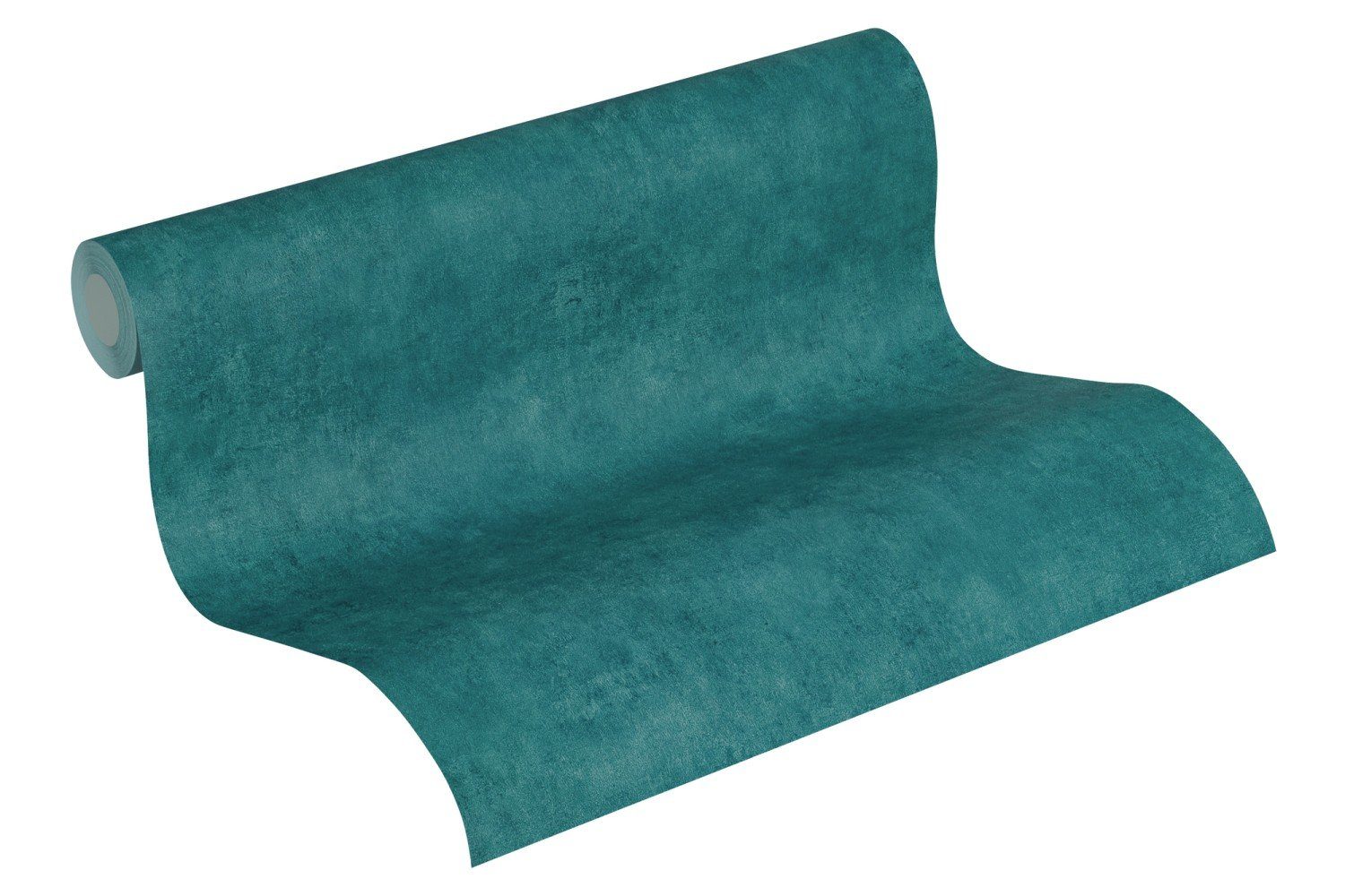 A.S. Création Vinyltapete, Unitapete Blau Vliestapete 373709 Wandtapete einfarbig Tapete. Reduzierter Preis € 43,95. Unverbindliche Preisempfehlung € 49,95, (€ 8,25 pro 1 qm)