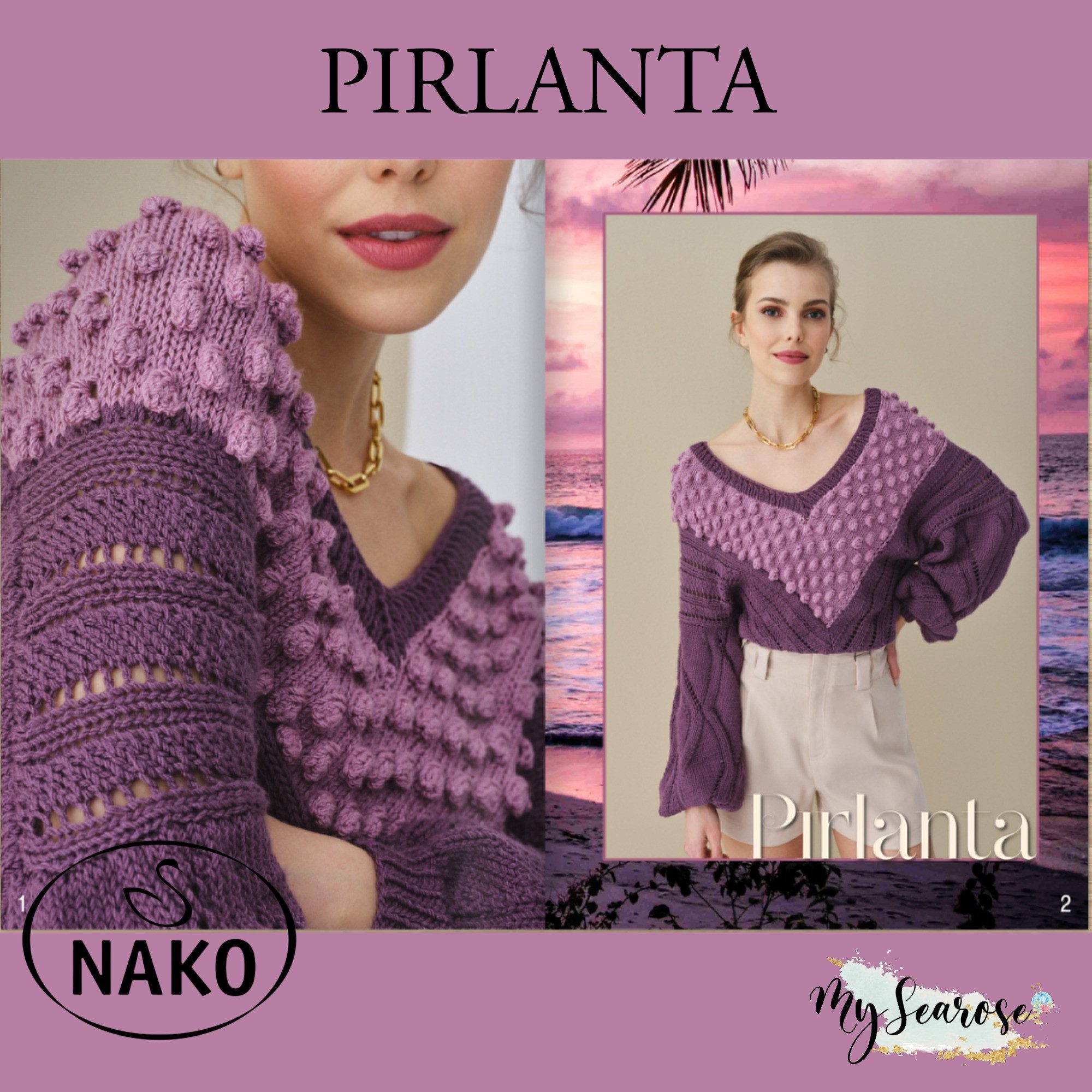 NAKO 5 x NAKO Pirlanta Häkelwolle, 225 m, Häkelgarn,Strickgarn,Amigurumi,Strickwolle – Bild 5 von 5