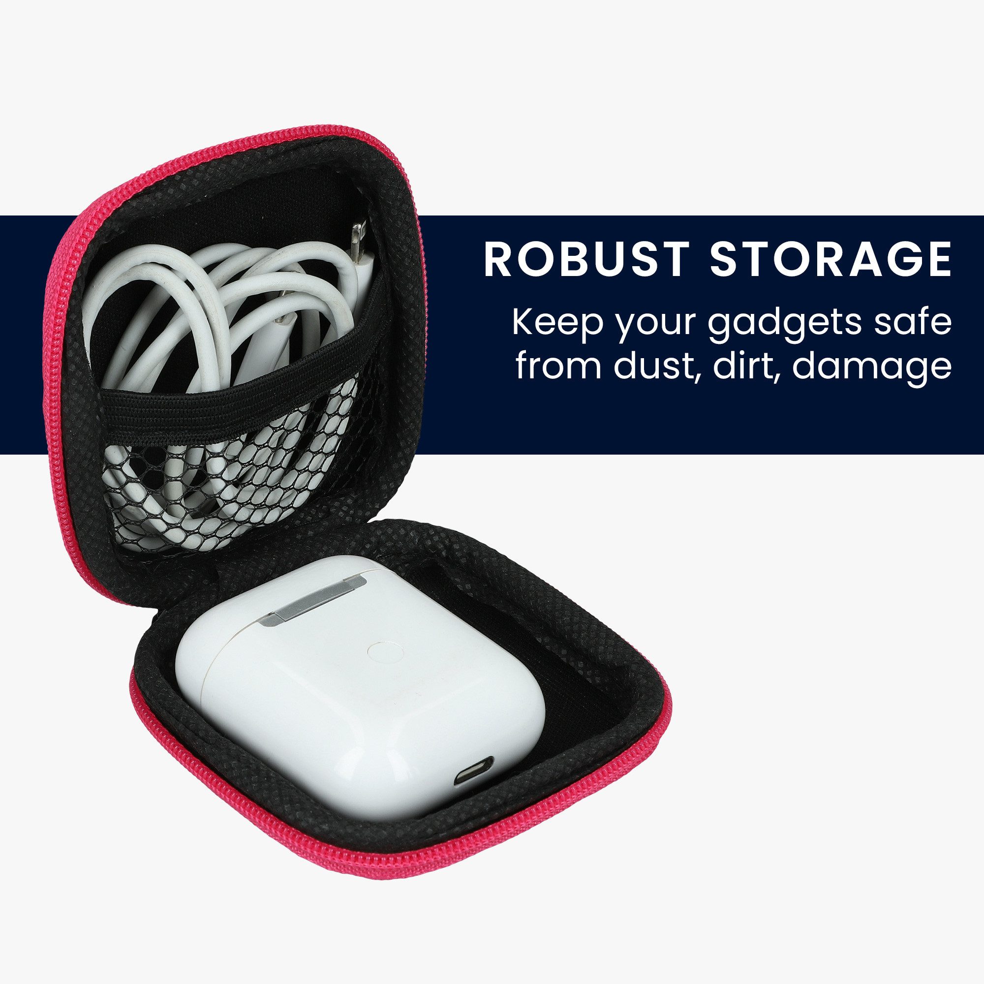 kwmobile Etui 3x In-Ear Kopfhörer Tasche günstig online kaufen
