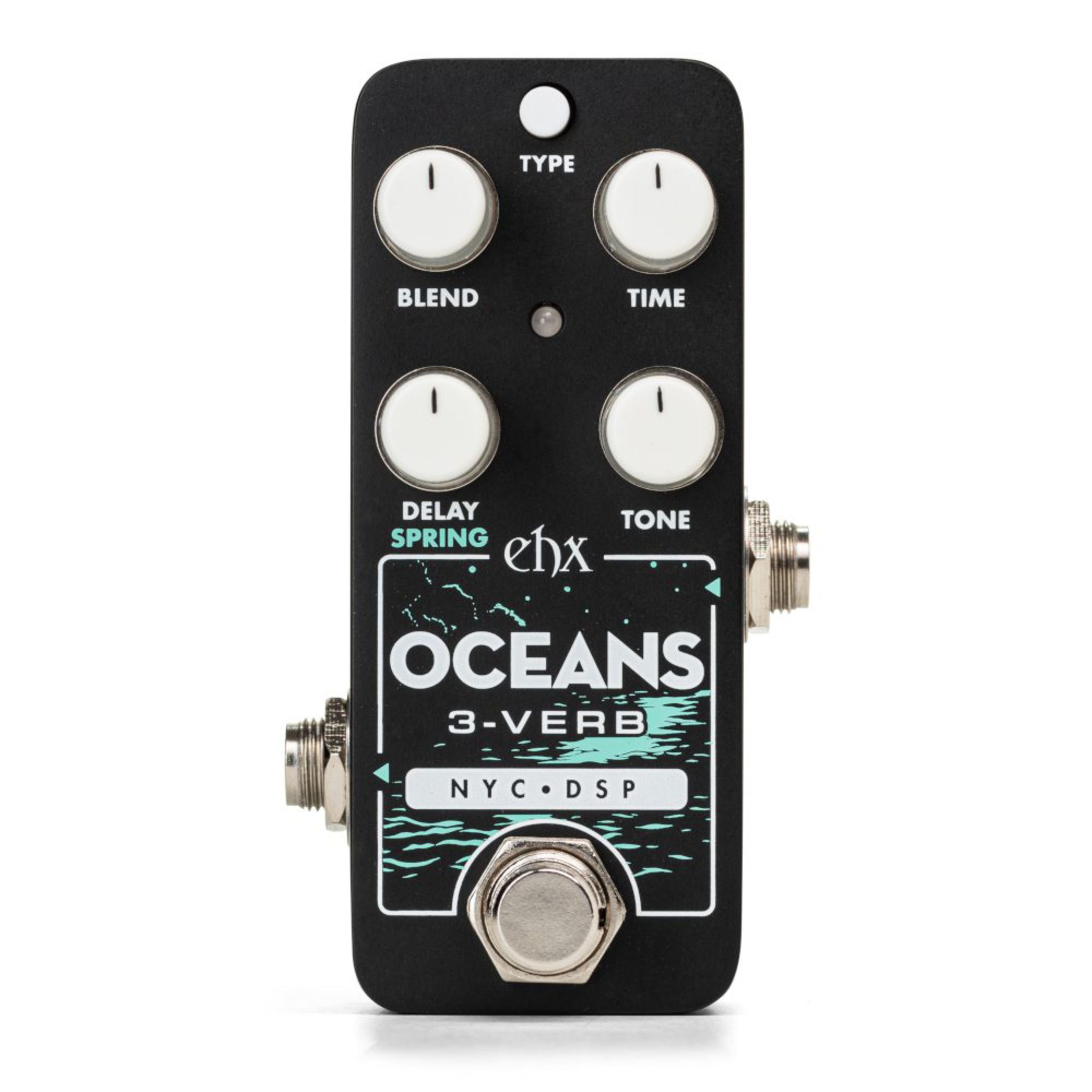 Electro Harmonix Musikinstrumentenpedal, (Effekte, Sonstige Effekte), Pico Oceans 3-Verb - Effektgerät für Gitarren