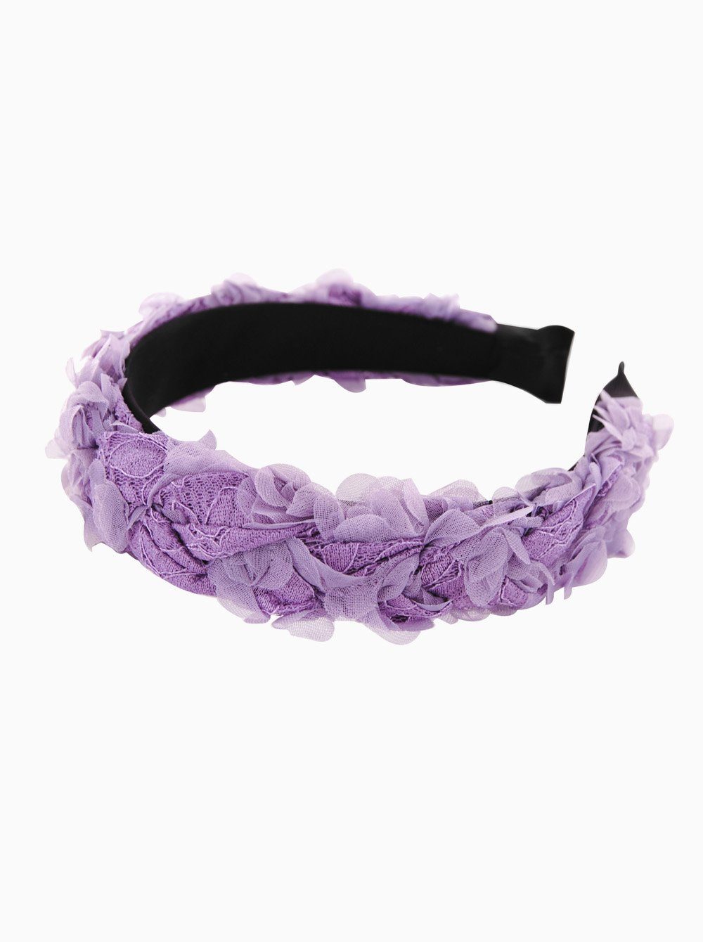 axy Haarreif Haarreif mit Blumenkranz Look, Vintage Look zur Hochzeit Damen Haareifen Haarband