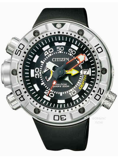 Citizen Quarzuhr »Citizen BN2021-03E Eco-Drive Promaster Marine Tiefenmesser 49mm«