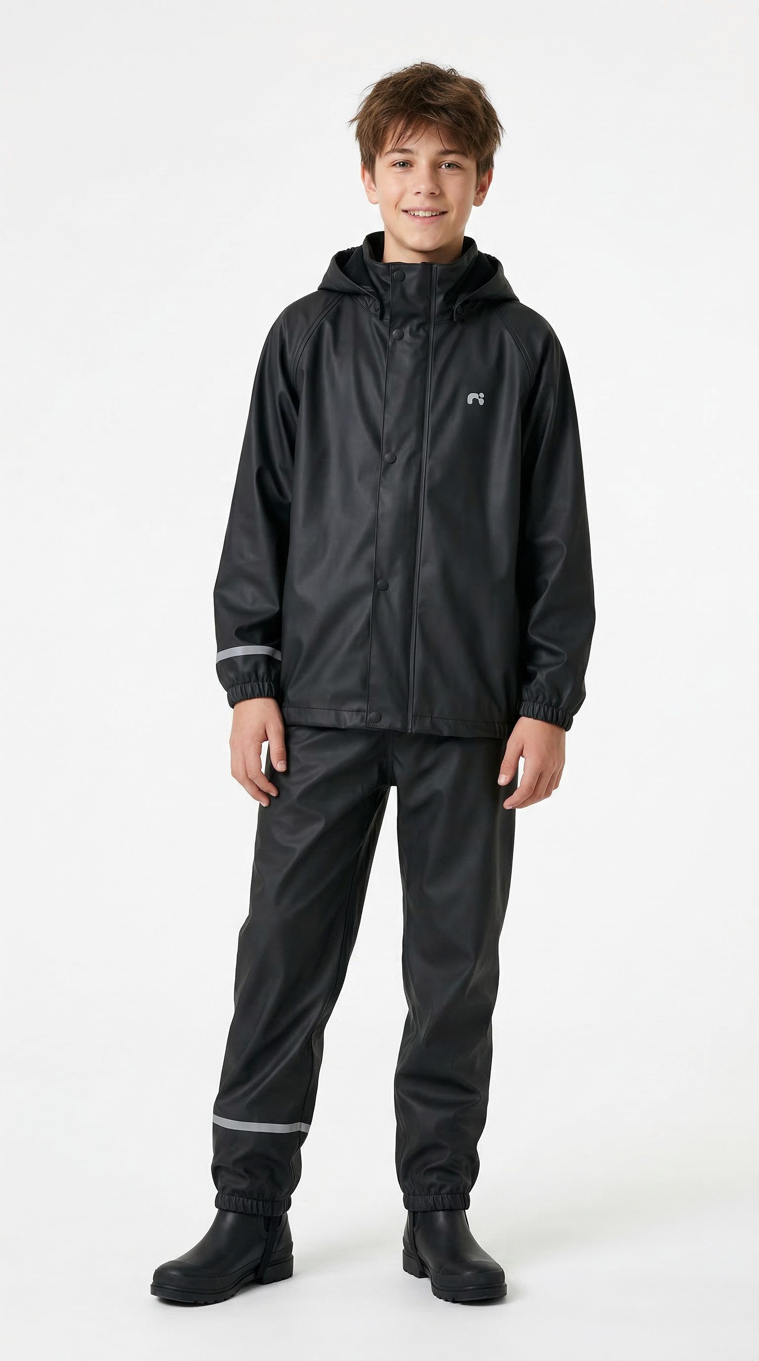 Name It Regenmantel NKNDRY10 für Mädchen mit Regenjacke und Hose im Set (Set, 2-tlg) unifarben, casual, regular fit, Kunstfaser, Web