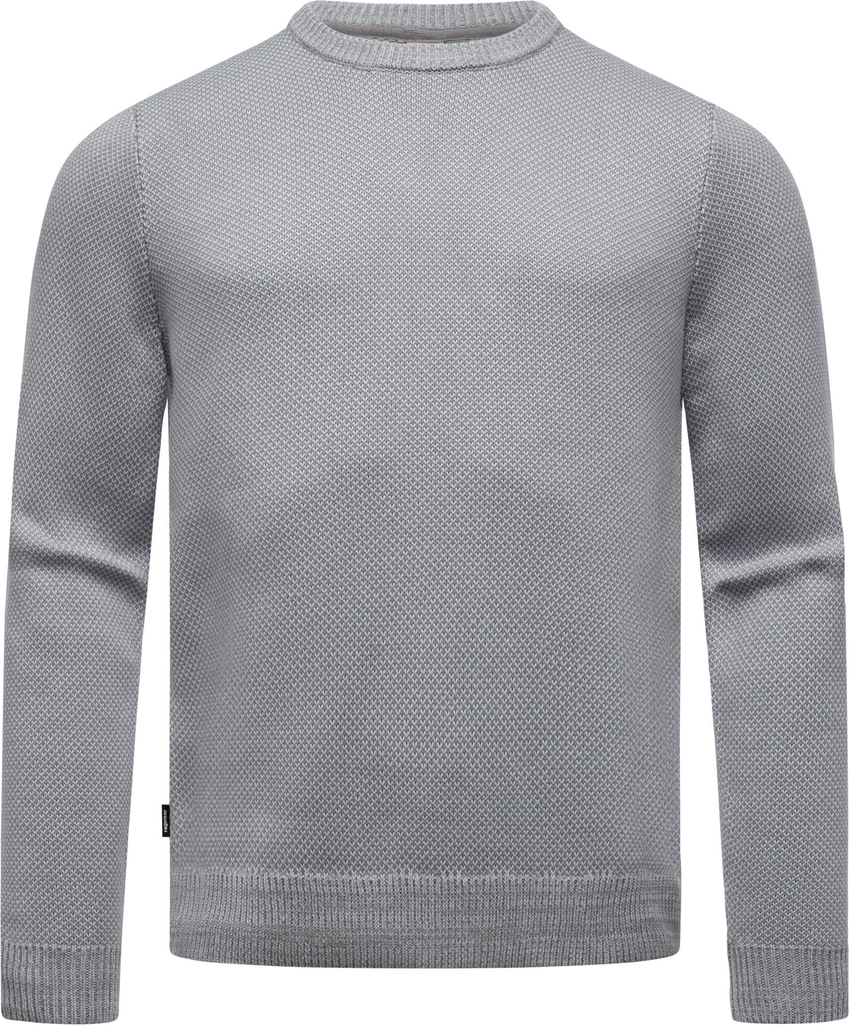 Ragwear Strickpullover Larrs stylischer Herren Sweatpullover mit Rippbündch günstig online kaufen