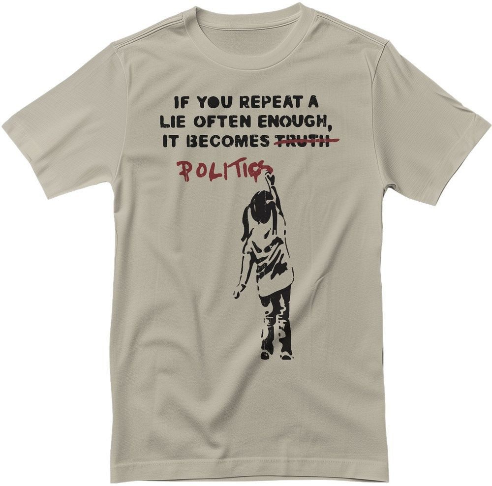 BANKSY T-Shirt Politics T-Shirt