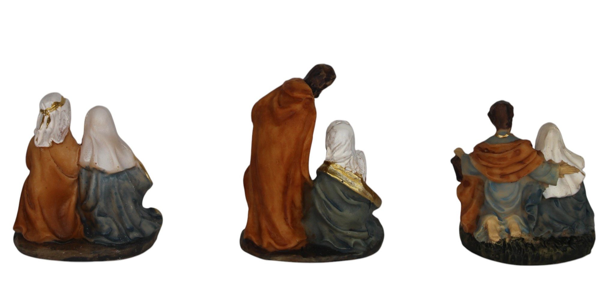 dekoprojekt Krippenfigur Krippenfigur Hlg. Familie, Krippenblock 3-teilig 6 cm (Set, 3-teilig)