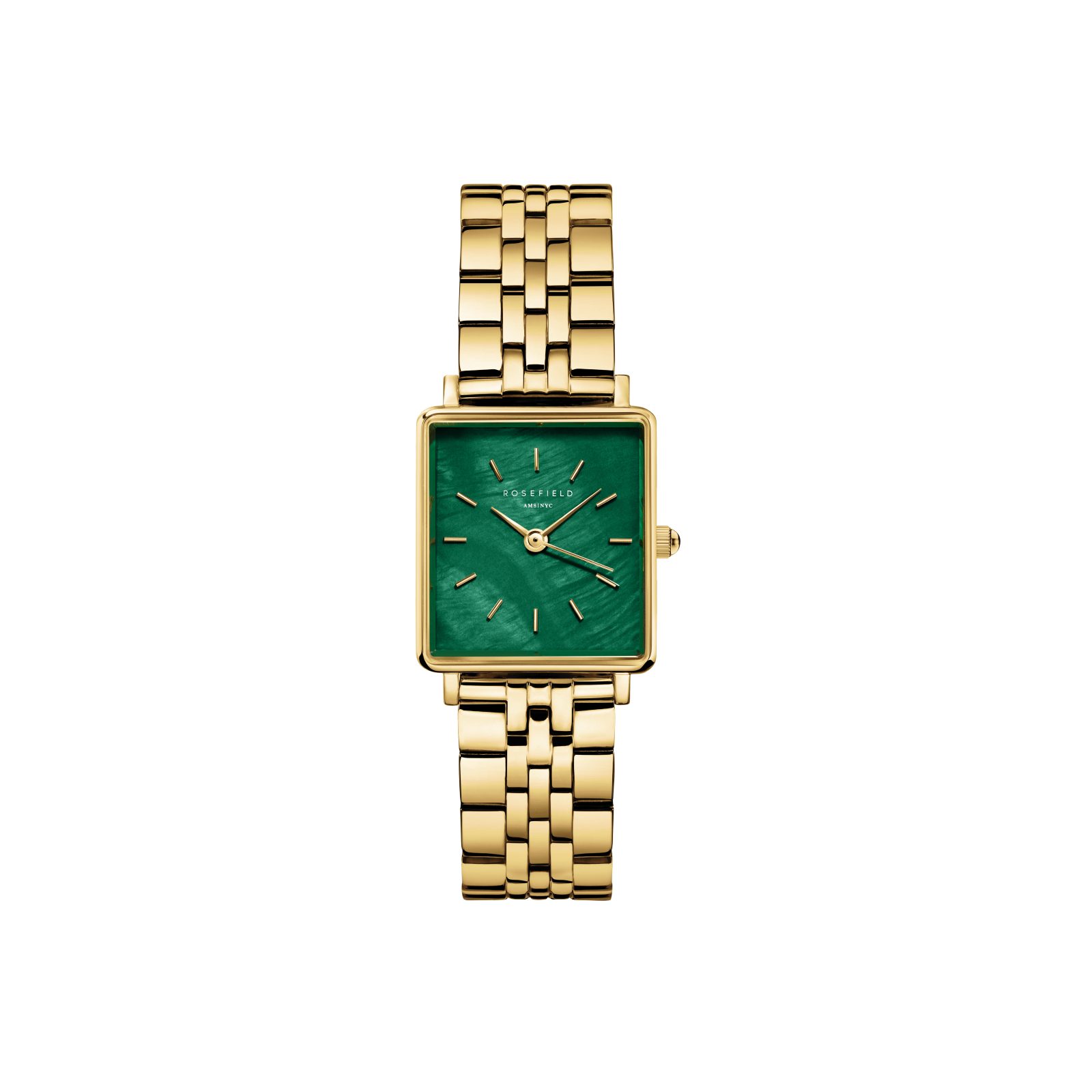 ROSEFIELD Quarzuhr ROSEFIELD Damenuhr Boxy XS 24mm Goldfarben