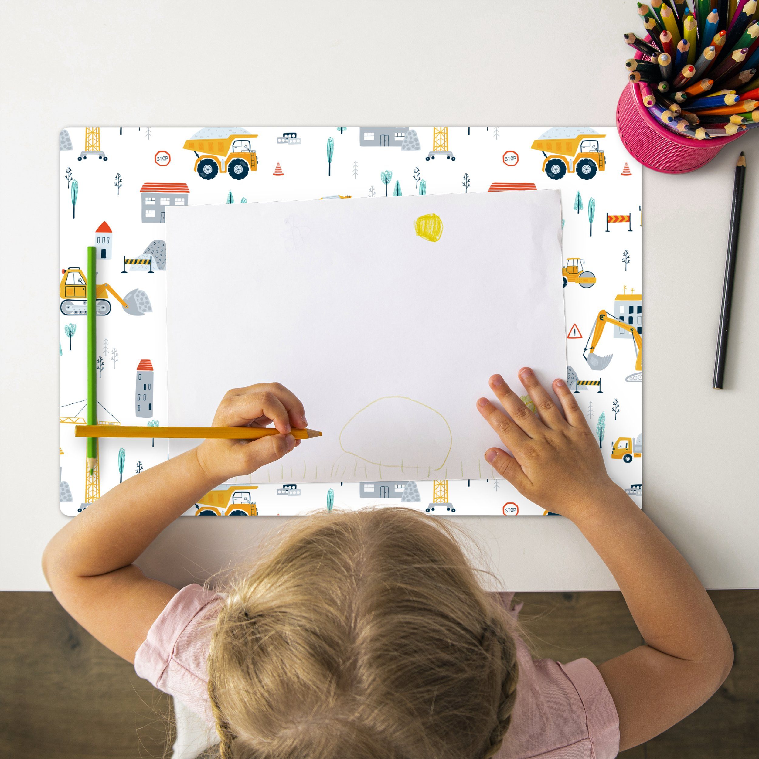 MuchoWow Platzset Kind - Baustelle - günstig online kaufen