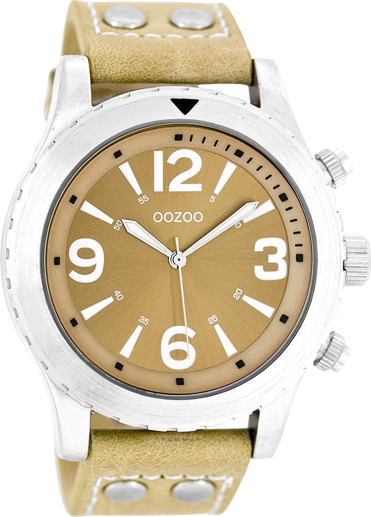 Quarzuhr Oozoo Herren Armbanduhr Timepieces Analog
