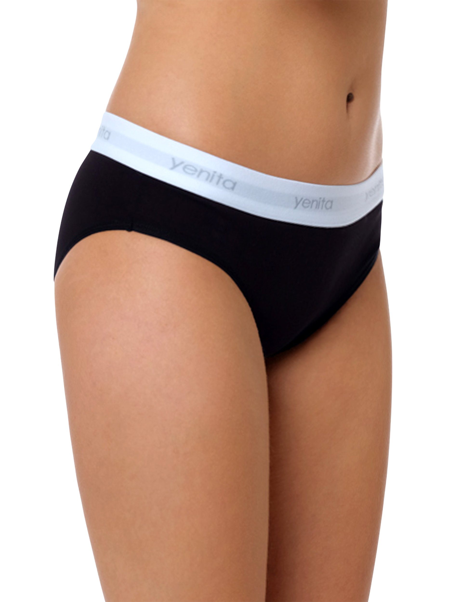 Yenita® Slip Modern-Sports-Collection (3-St) in weicher Baumwoll-Stretch-Qualität