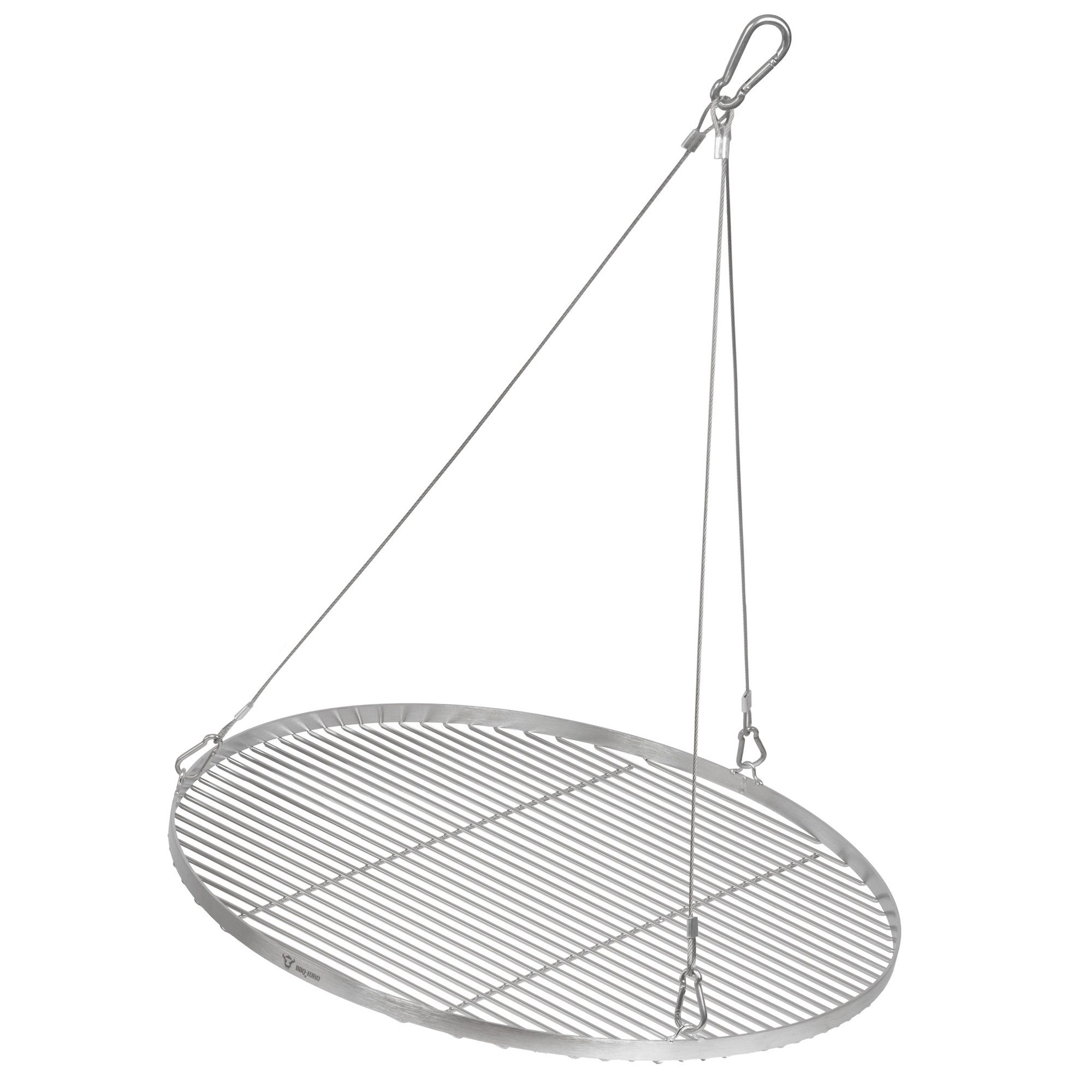 BBQ-Toro Grillrost Edelstahl Grillgitter Rund Ø 70 cm, Hängegrill Rost, V2A