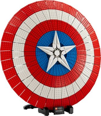 LEGO® Spielbausteine Marvel 76262 Captain Americas Schild, (3128 St)
