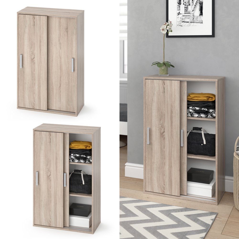 Vicco Kleiderschrank Falk, Sonoma, 68 x günstig online kaufen