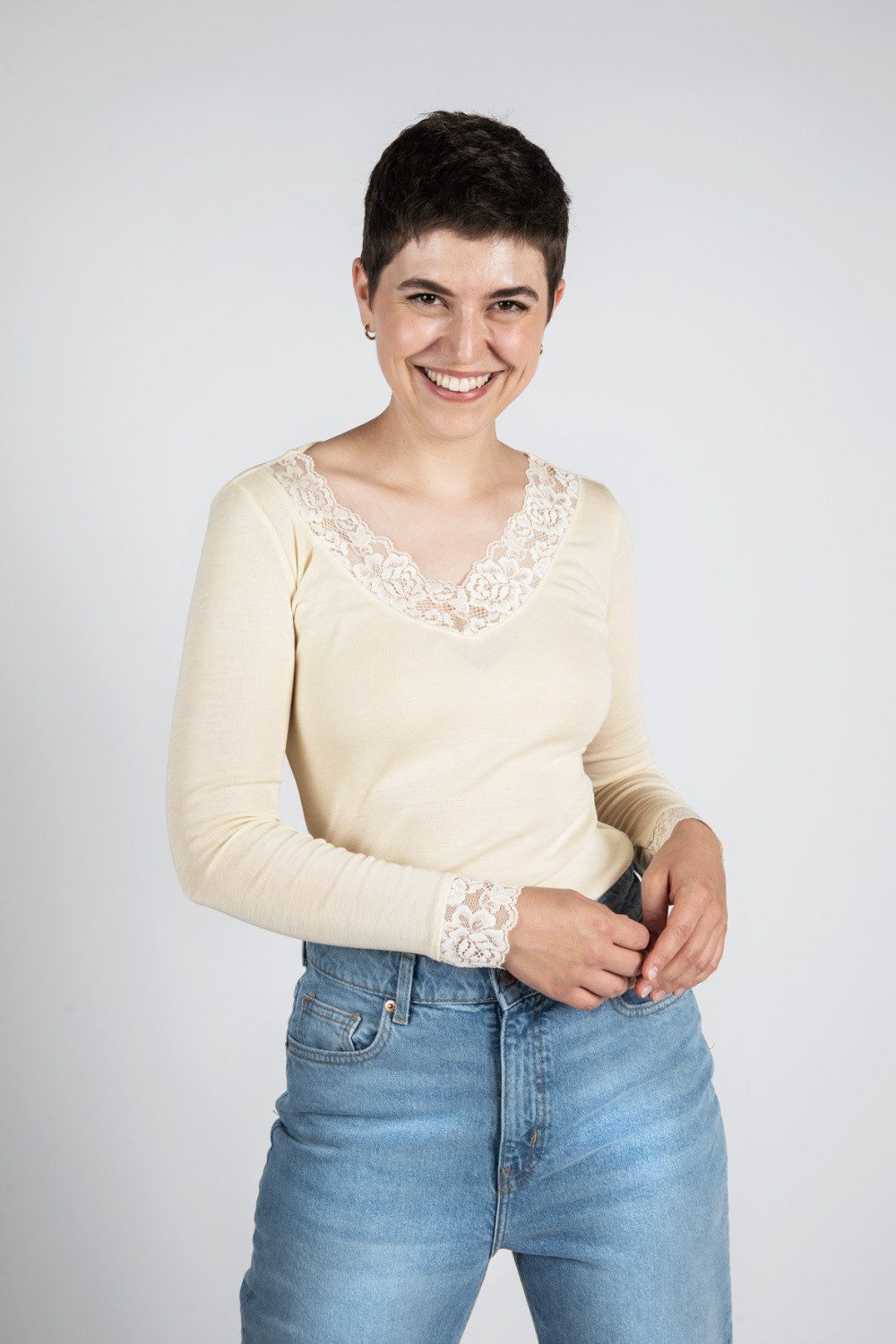 Engel Naturkleidung Langarmshirt