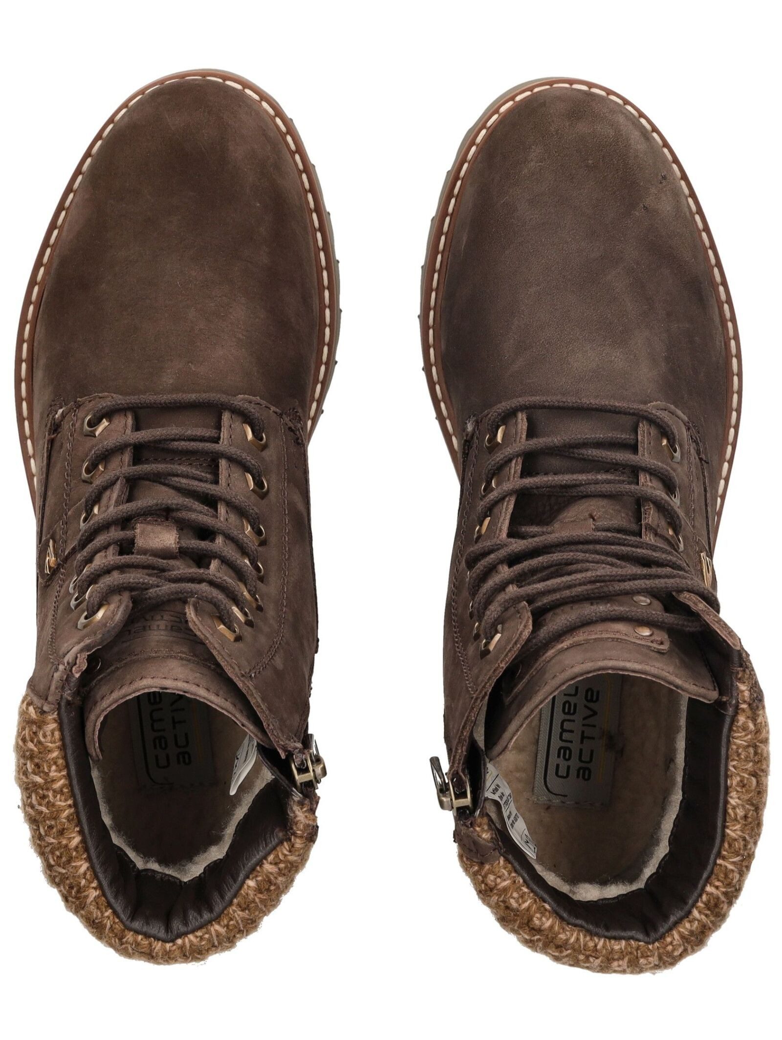 camel active camel active Stiefelette Leder Schnürstiefelette