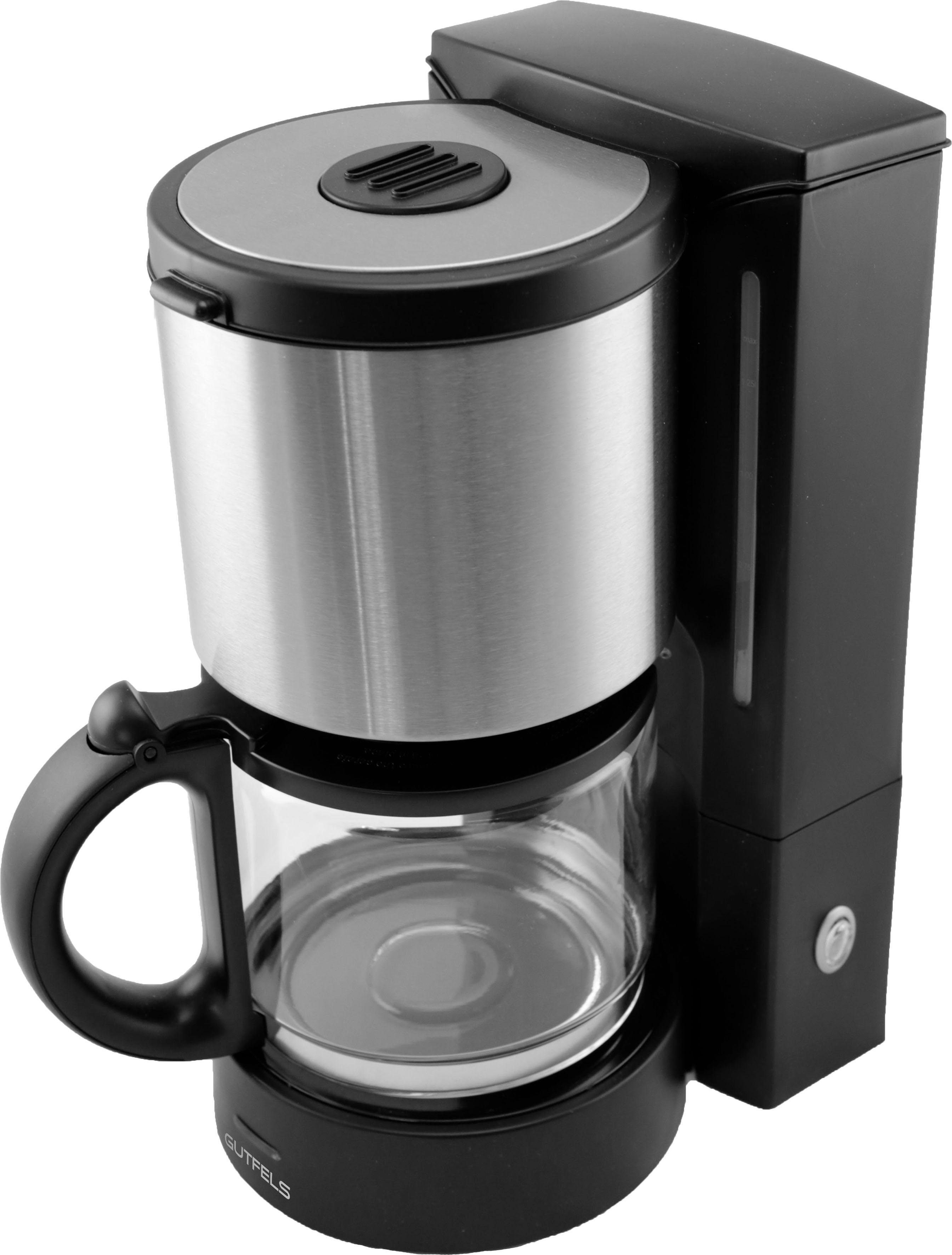 Gutfels Filterkaffeemaschine KA 8101 swi, 1,25l Kaffeekanne, Papierfilter 1x4