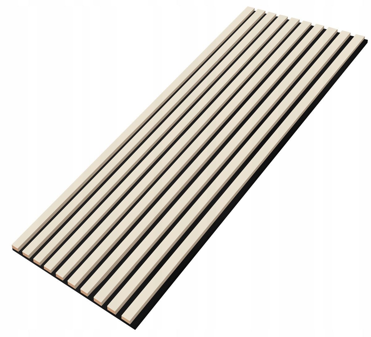 Clamaro Wandpaneel Lamellen Slim Mini Стеновые панели Clamaro 2750x460x18mm, (10-tlg)