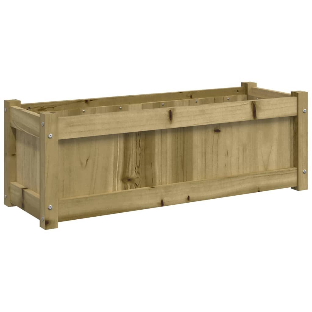 vidaXL Blumentopf Pflanzkübel 90x31x31 cm Kiefernholz günstig online kaufen
