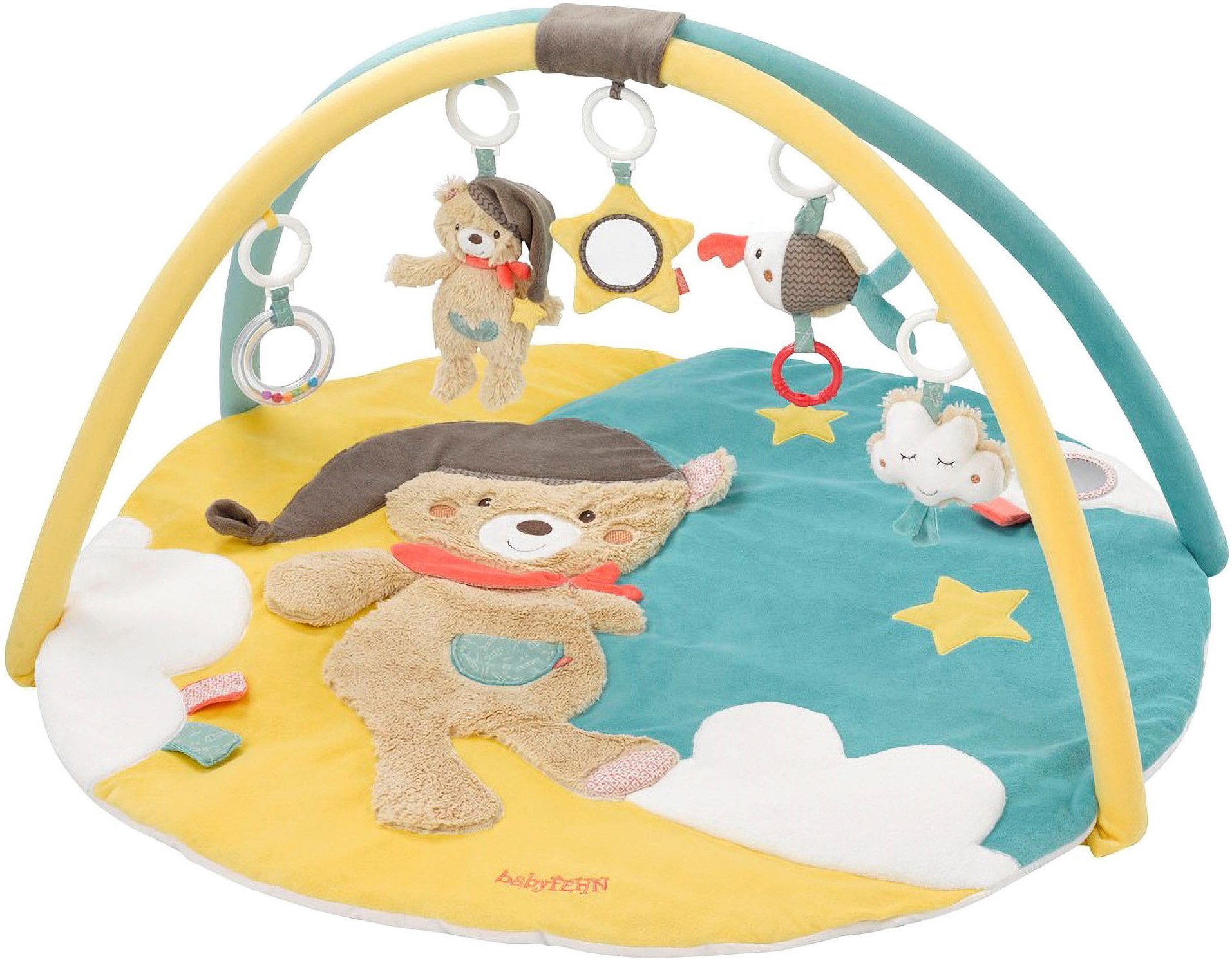 Fehn Spielbogen Bruno, 3-D-Activity-Decke, mit Krabbeldecke günstig online kaufen