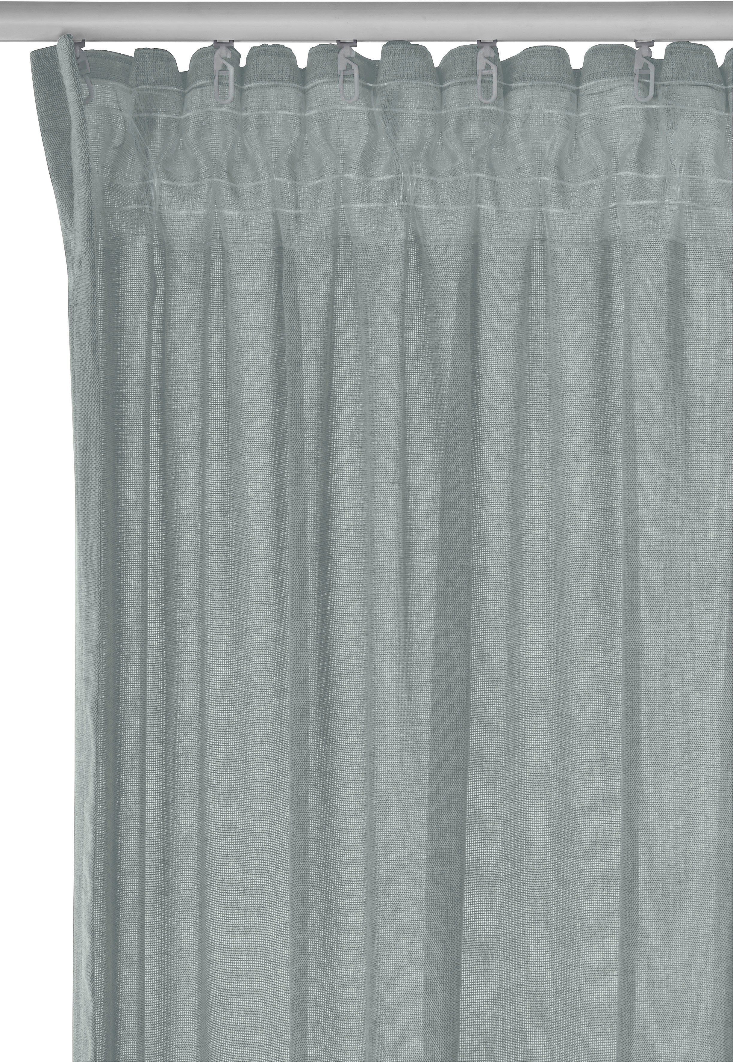 LeGer verschiedene halbtransparent, Lanea, Home mint (1 1 Größen Vorhang Schal, Multifunktionsband Leinenoptik, St), Lena Gercke, by