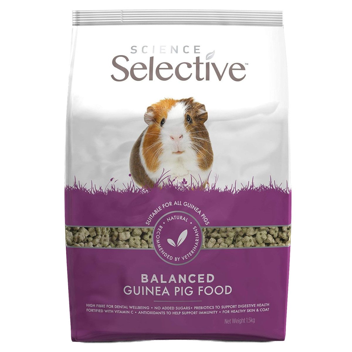 Supreme Science Selective Guinea Pig 1,5 kg, Trockenfutter für: Kleintier