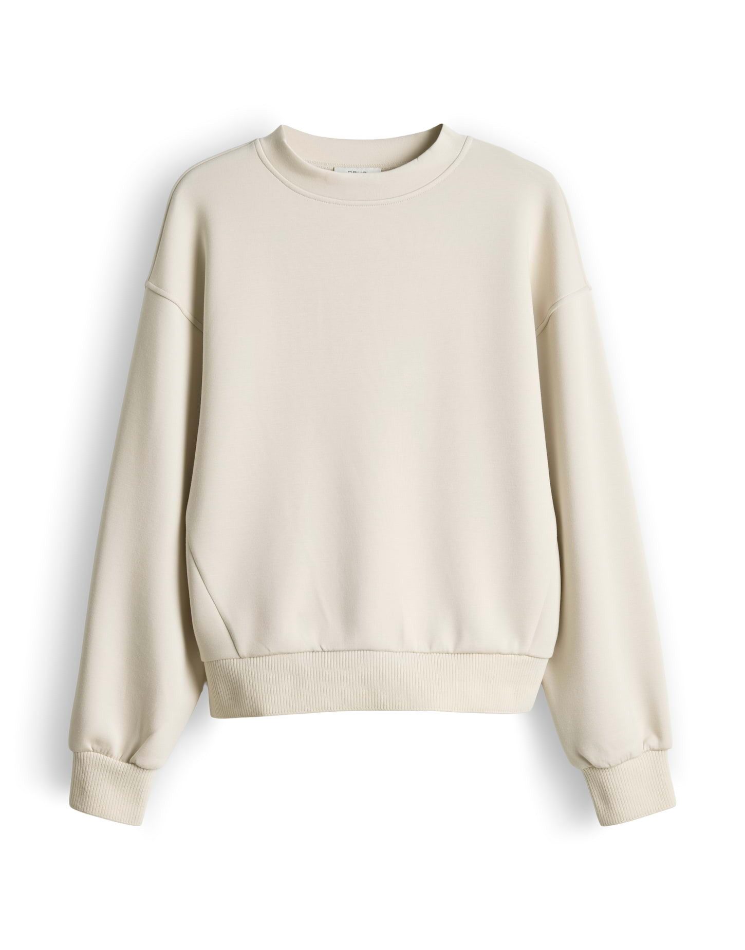 OPUS Sweatshirt GAIKITO im weichen Viskose Mix Weite Passform, schmal zulaufender Schnitt, langer Fledermausärmel