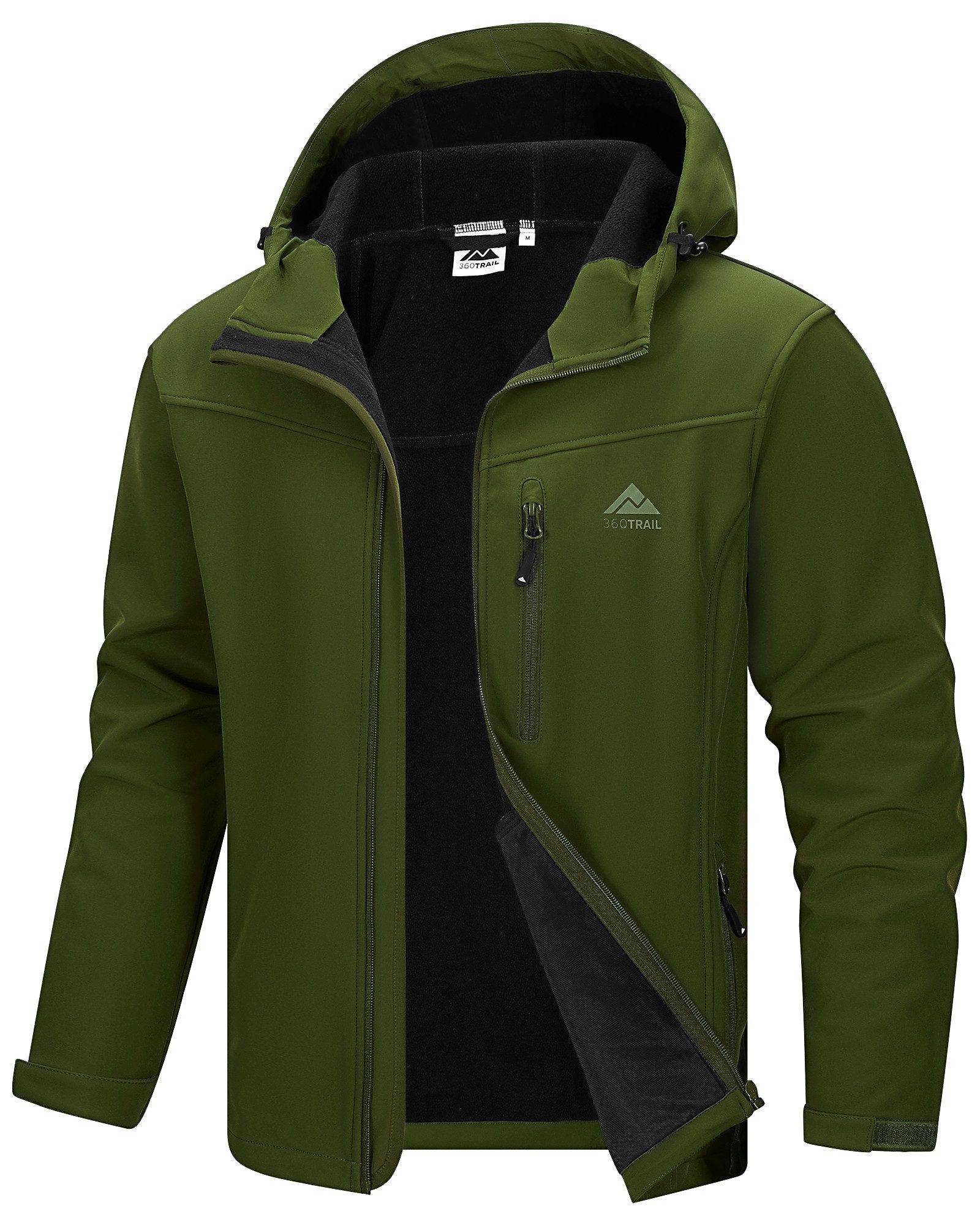 360Trail Outdoorjacke Softshelljacke Skayra wasserdichte winddichte Herren Übergangsjacke Microfleece-Innenfutter, atmungsaktiv, wasserdicht