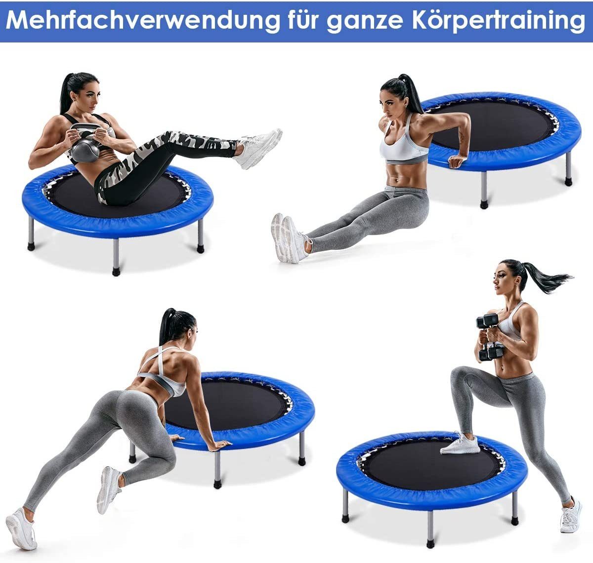 COSTWAY Fitnesstrampolin φ97cm