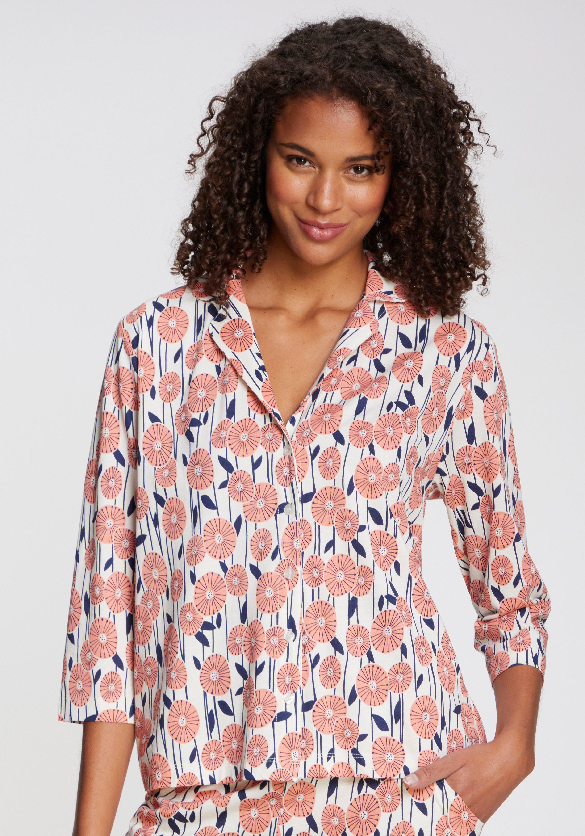 Vivance Dreams Pyjamaoberteil mit schönem Alloverdruck. € 19,99