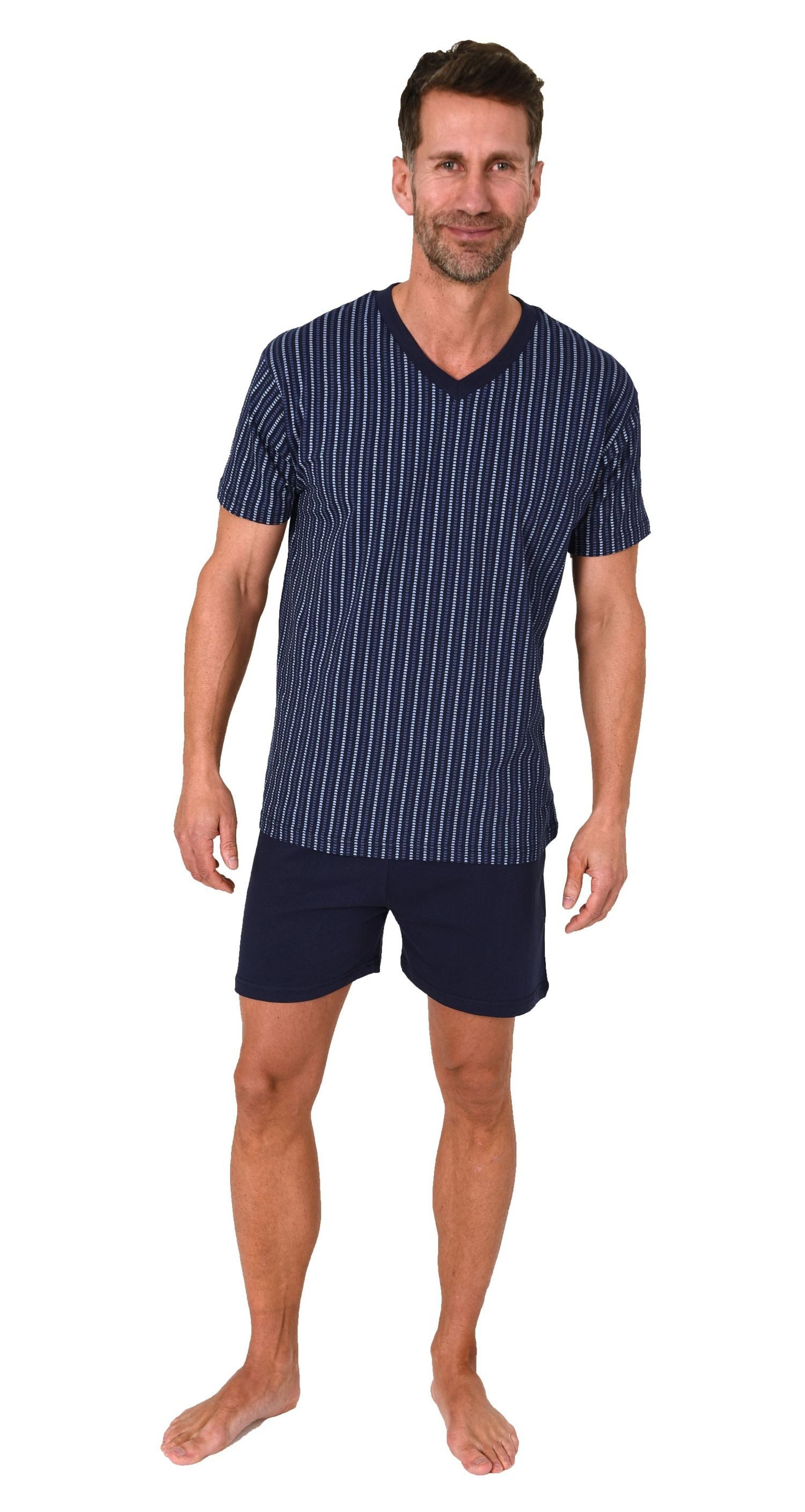 Normann Pyjama Normann Herren Schlafanzug kurz günstig online kaufen
