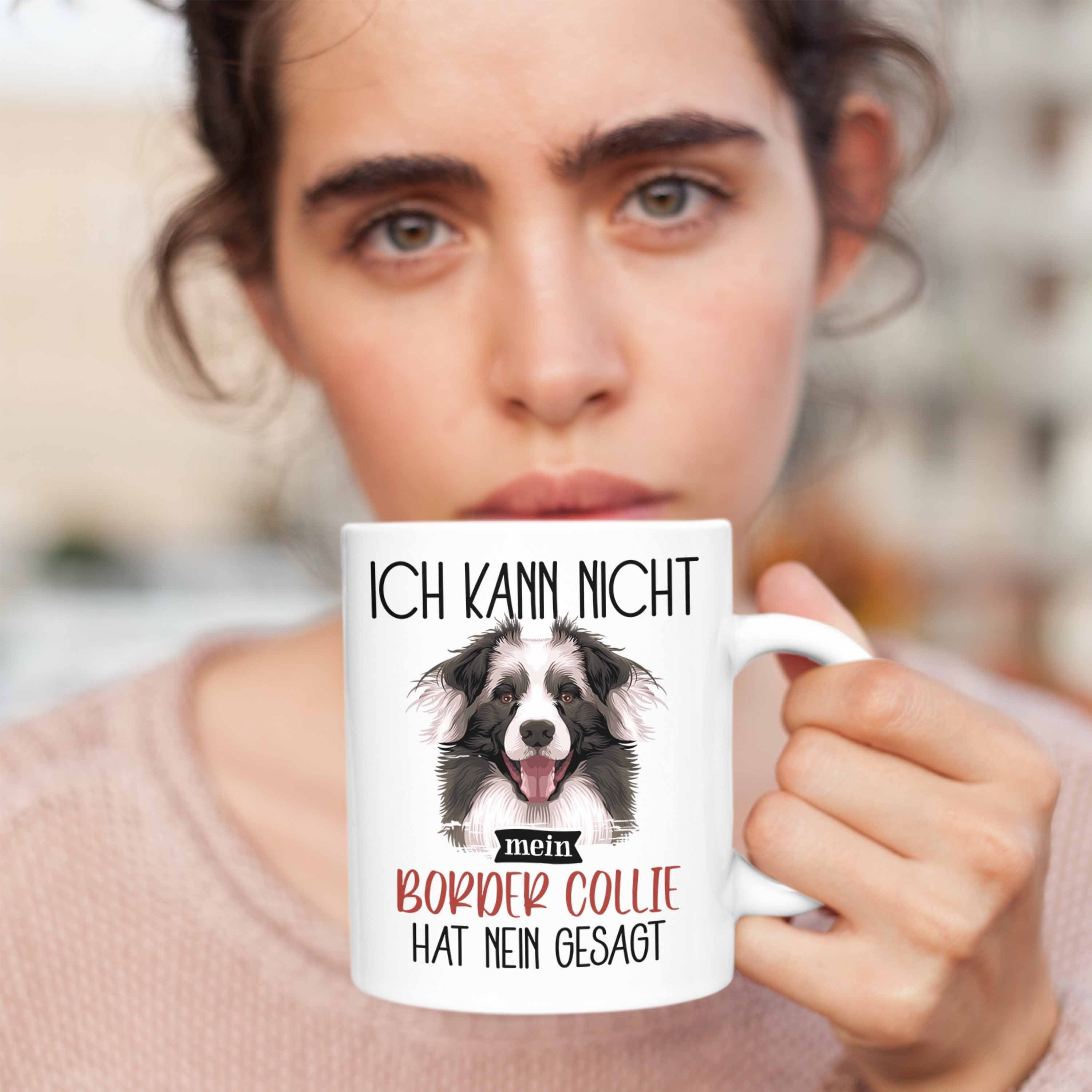 Tasse Weiss Collies Spruch Ic Besitzer Lustiger Geschenk Geschenkidee Border Trendation Tasse