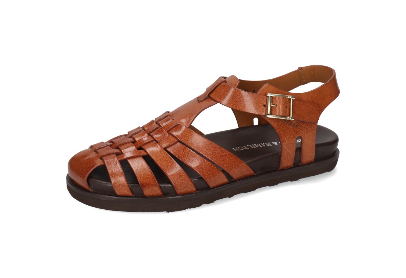 Melvin & Hamilton Siri 1 Leder-Sandalen für Damen Sandale Plateausohlen, Echtes Leder, Vegetabile Gerbung