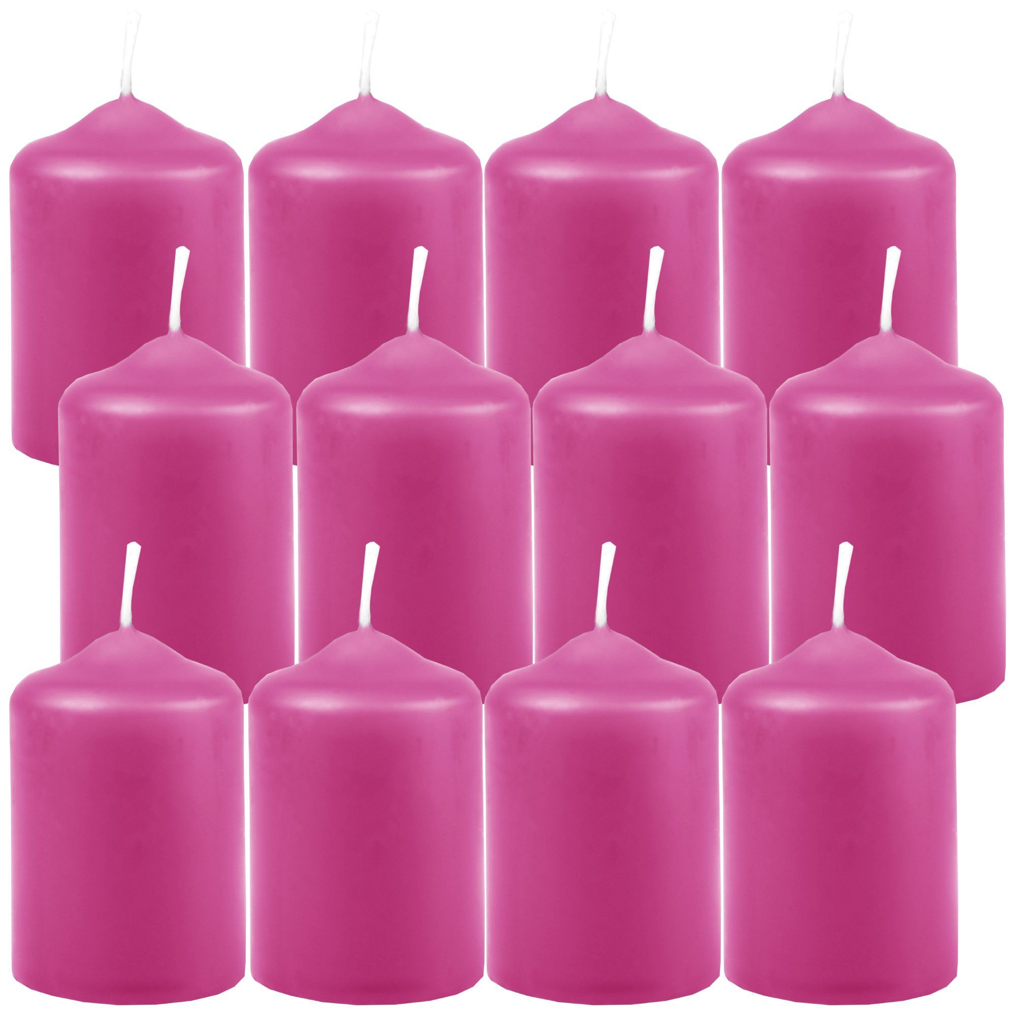 HS Candle Stumpenkerze Dekokerze (12-tlg), Wachskerzen günstig online kaufen