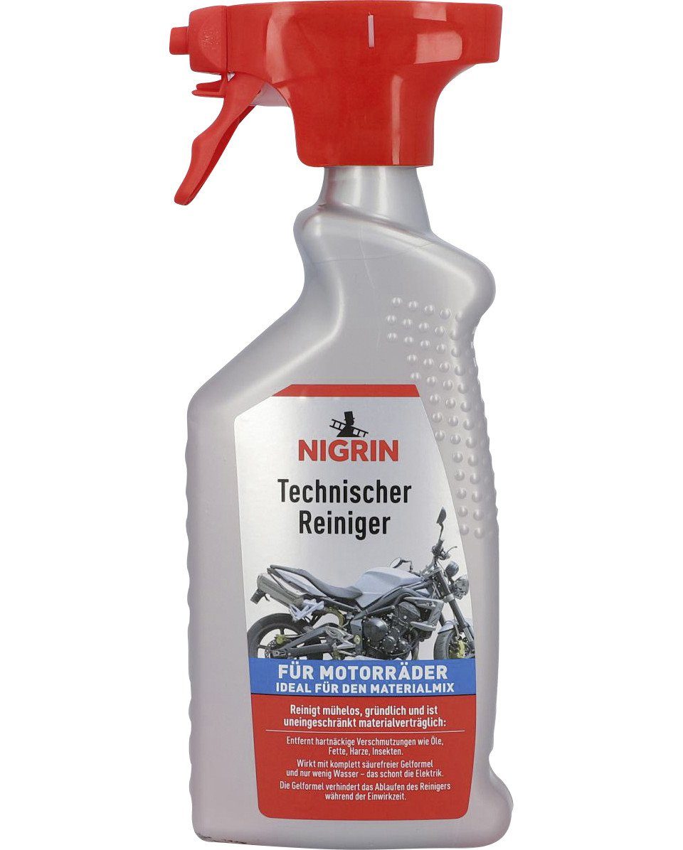 Schmierfett Nigrin Technischer Reiniger für Motorräder 500ml