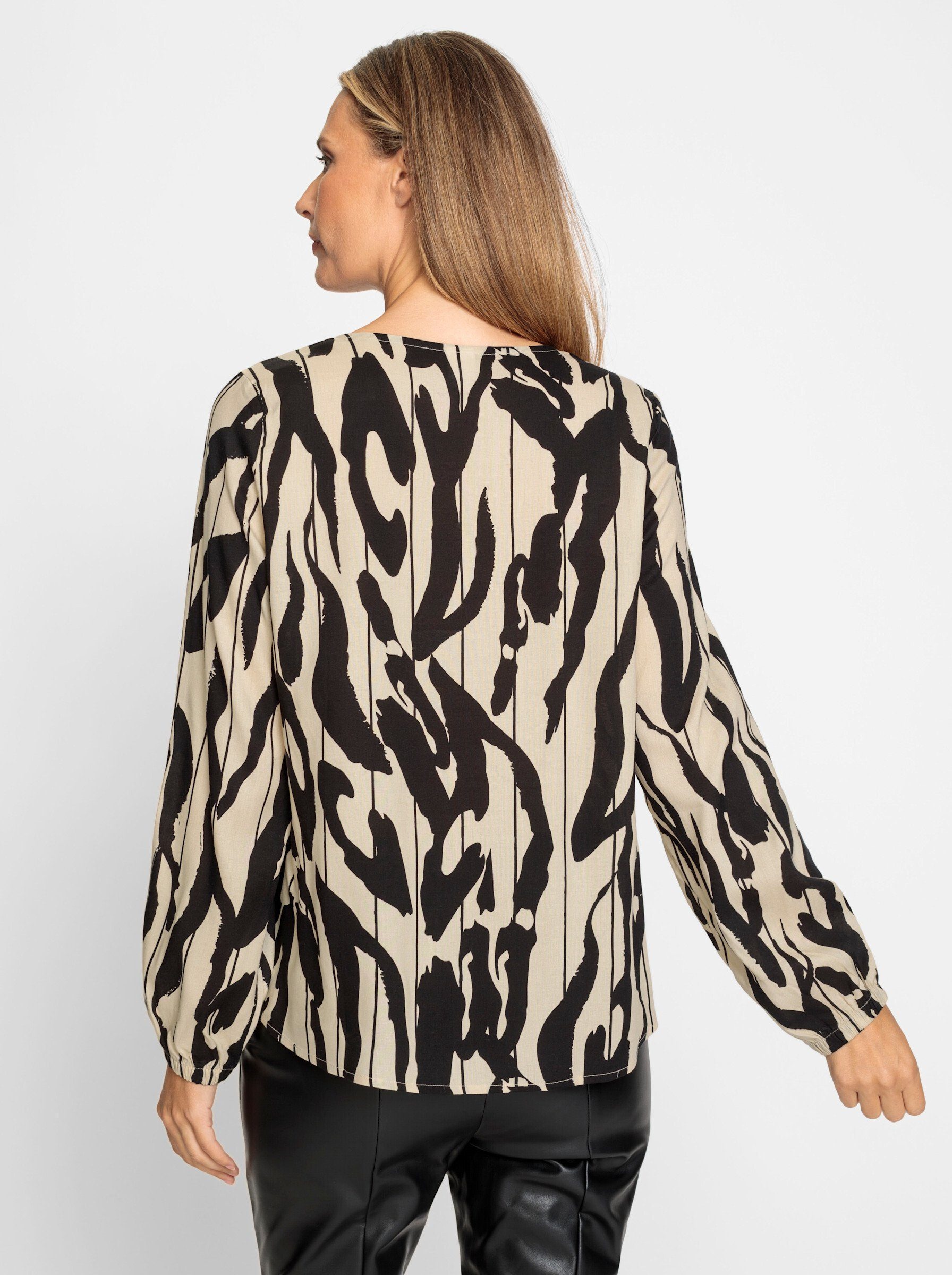 heine Klassische Bluse Druckbluse günstig online kaufen