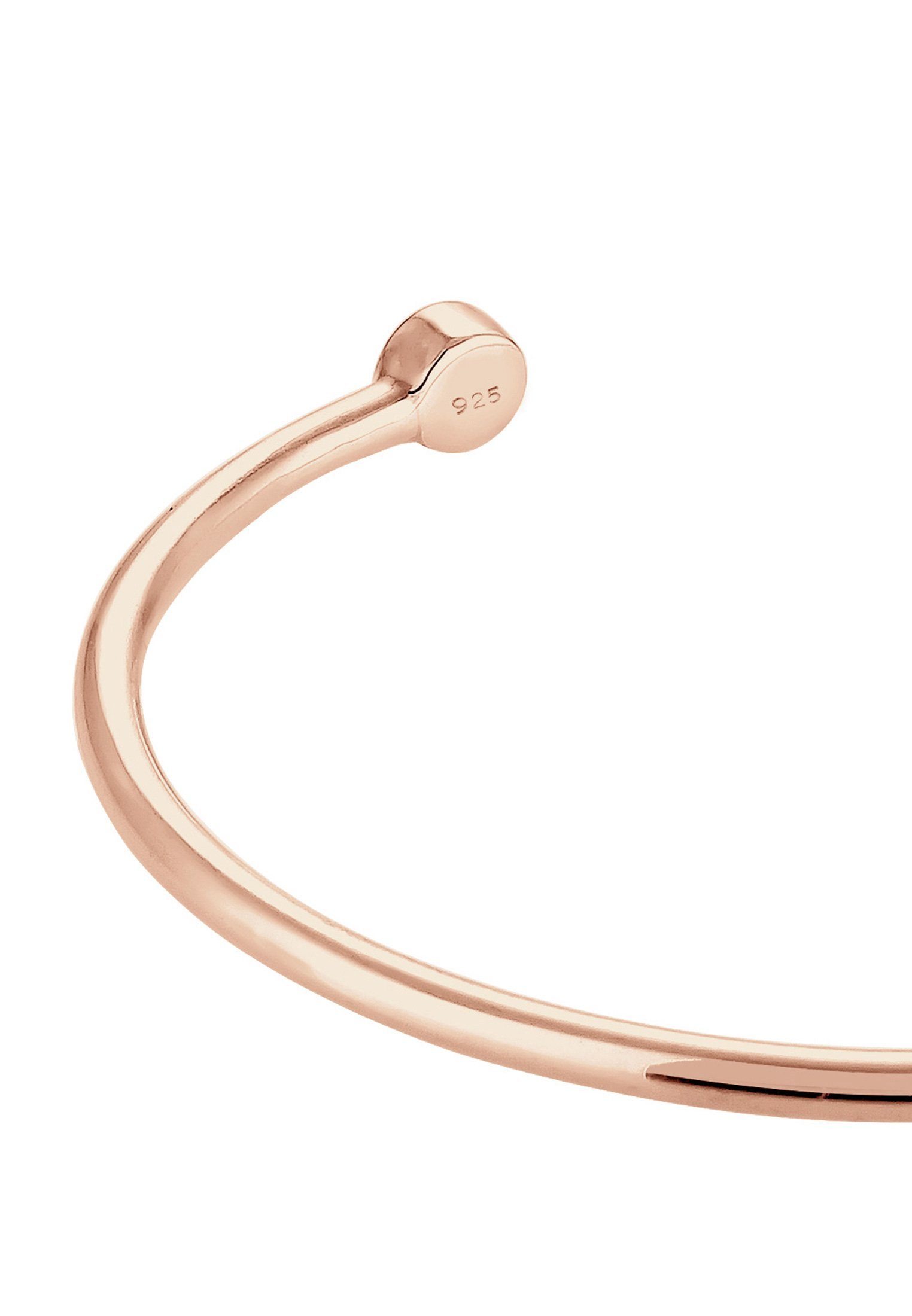 Elli Armreif Armreif Weiß 925 Sterling Silver, mit Kristallen von Swarovski®
