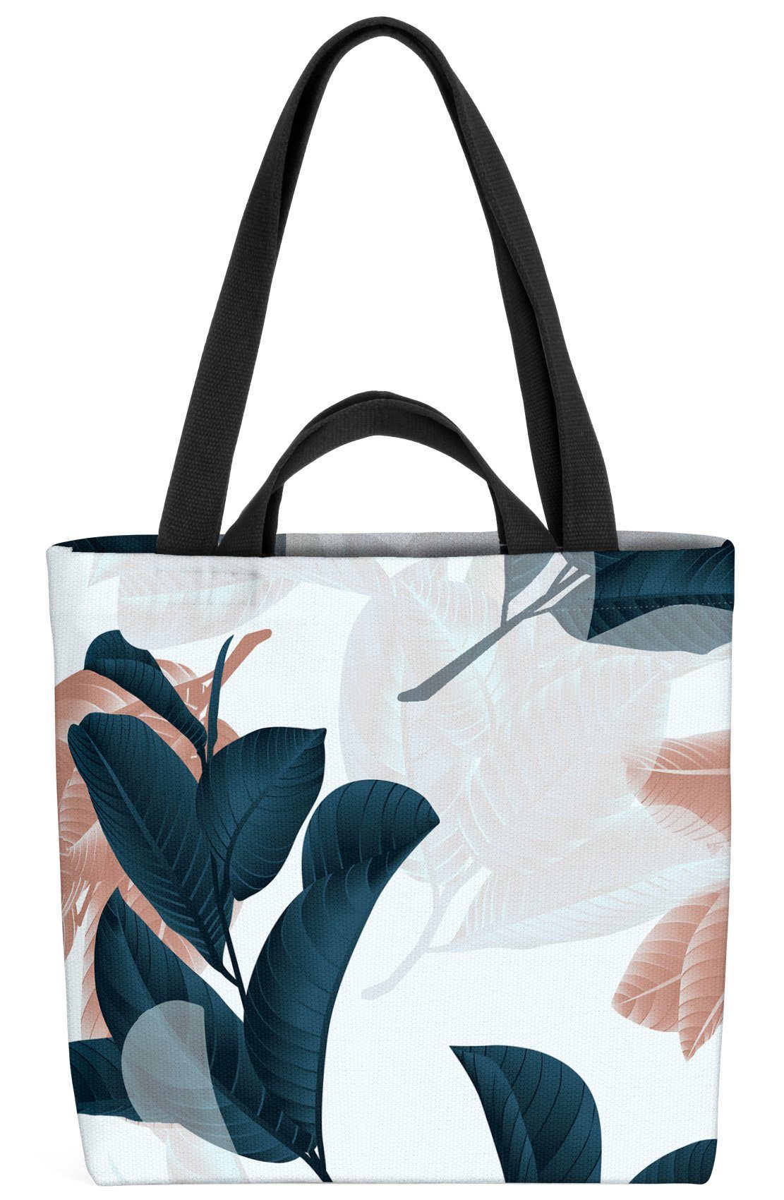 VOID Henkeltasche (1-tlg), Abstrakte Palmen Palmen-Blätter Kunst Design Blumen floral grafisch